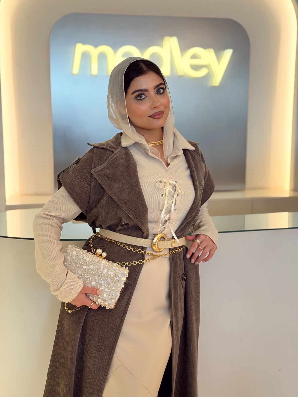 French Trench Vest