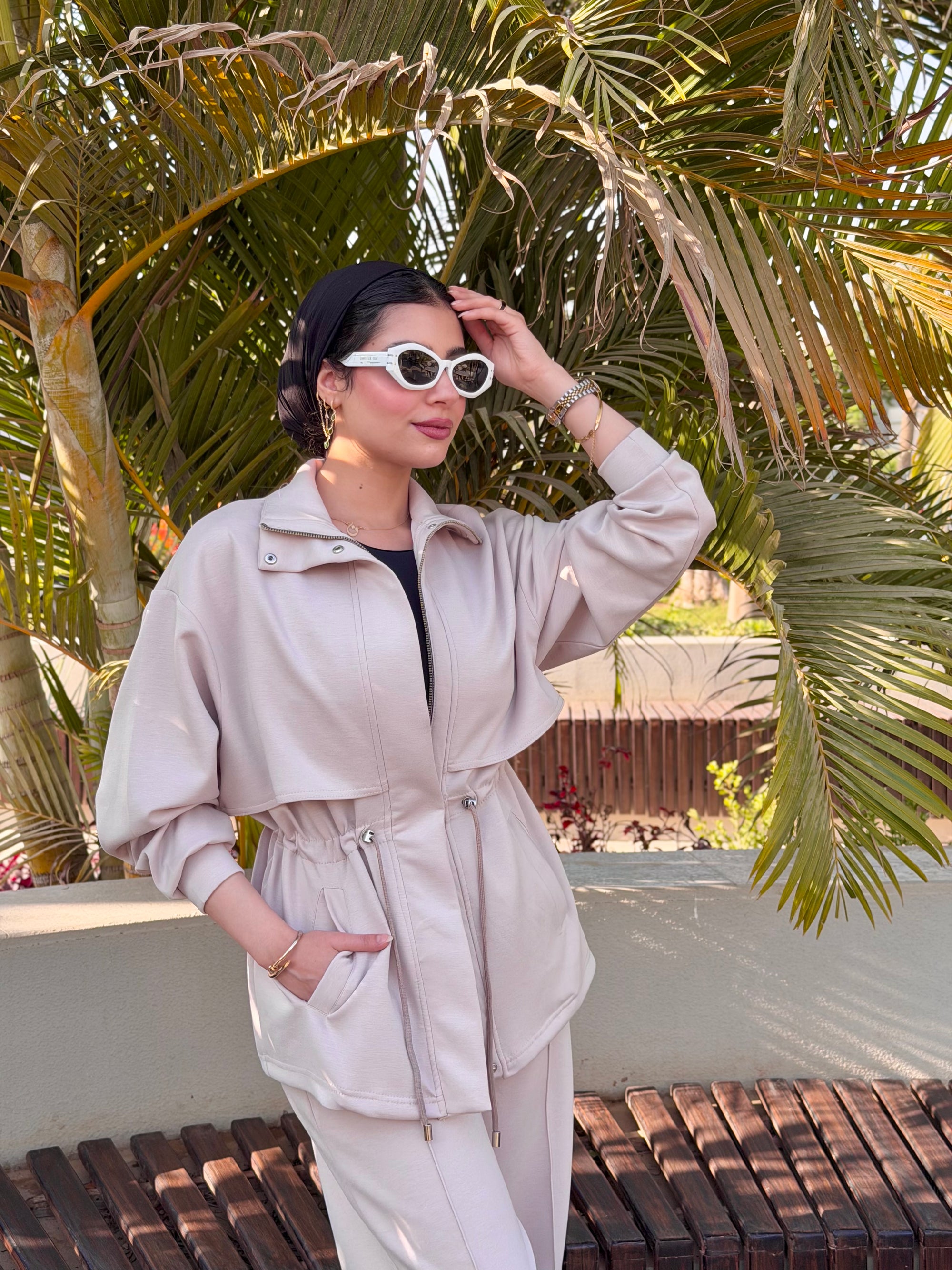 Oysho Set ( cappuccino)