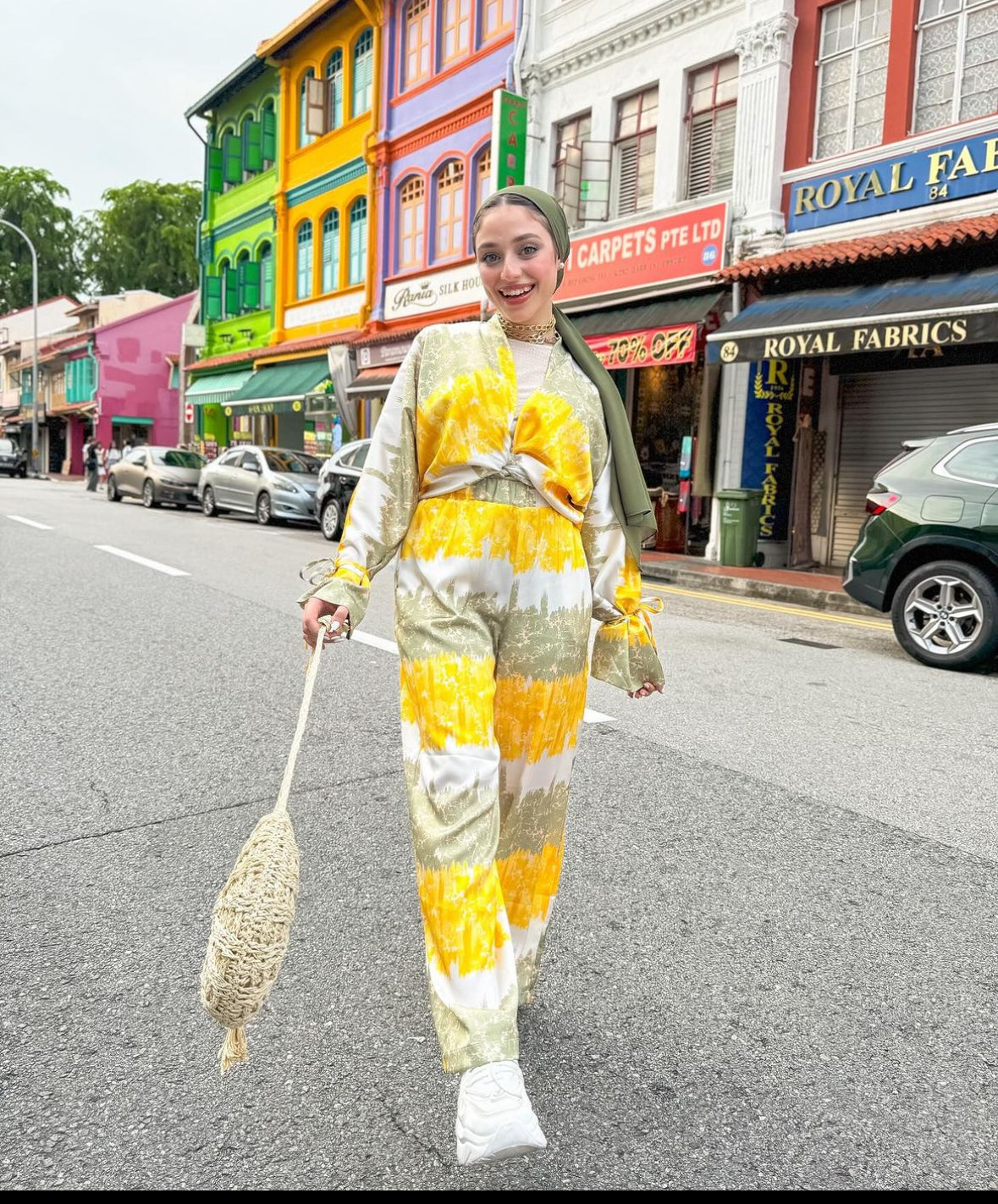 Printed pants