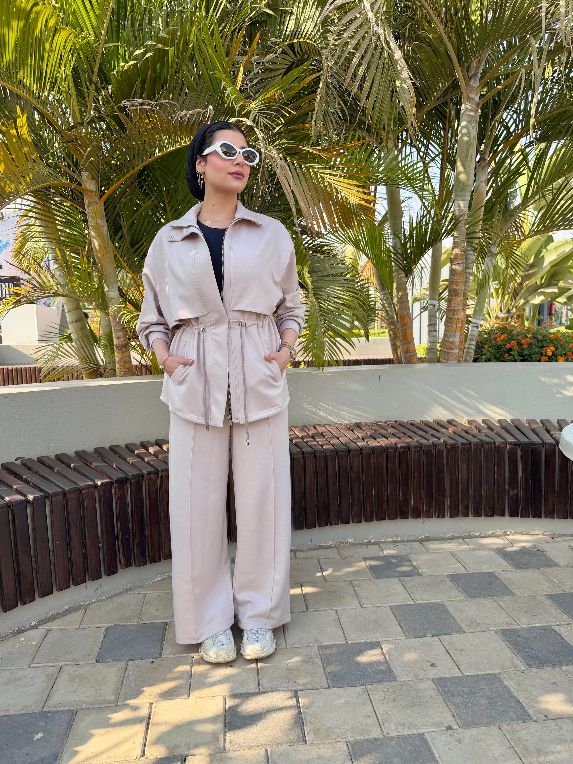 Oysho Set ( cappuccino)