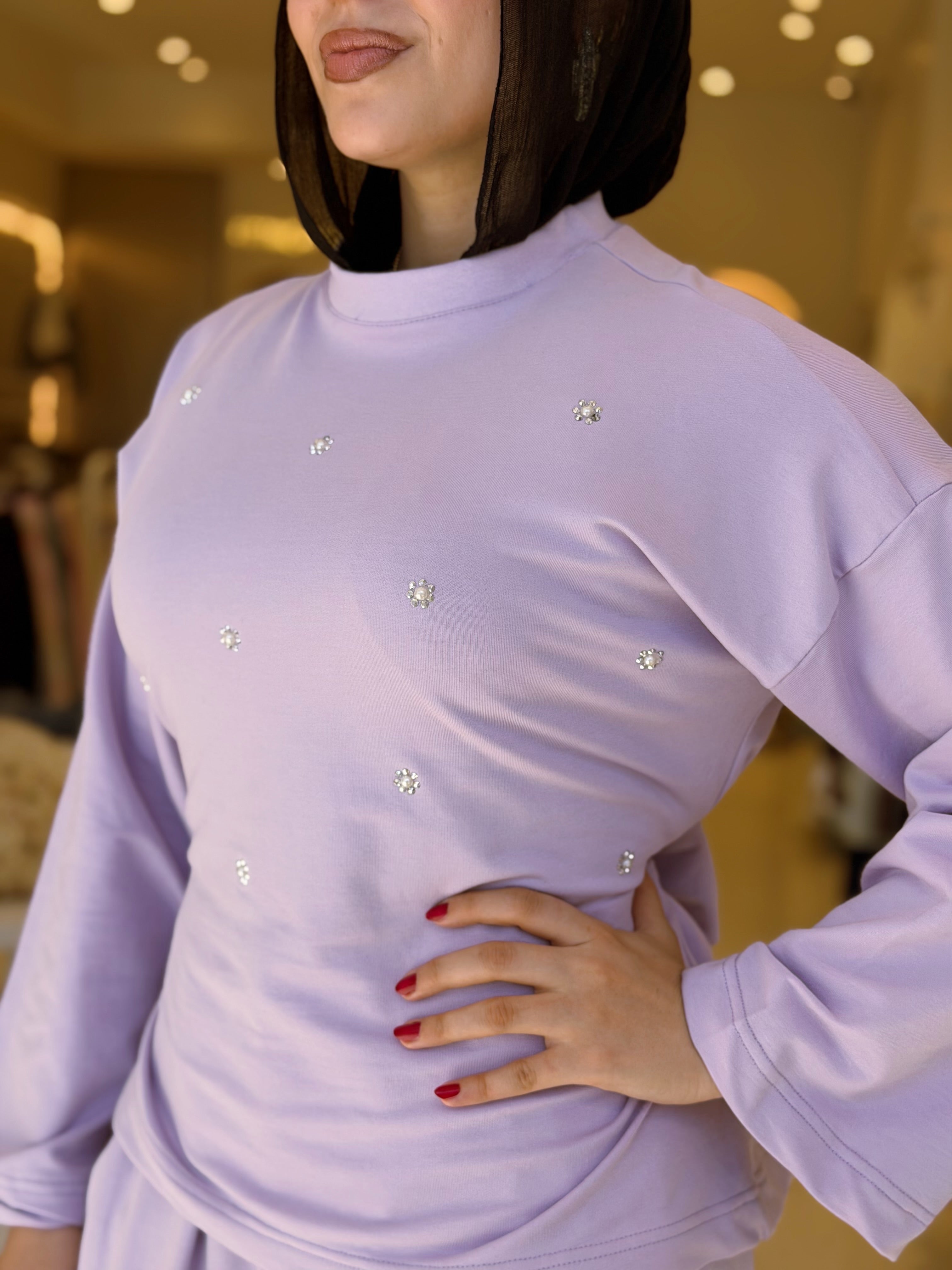 Rosette Set | 2 Pieces (Lavender)
