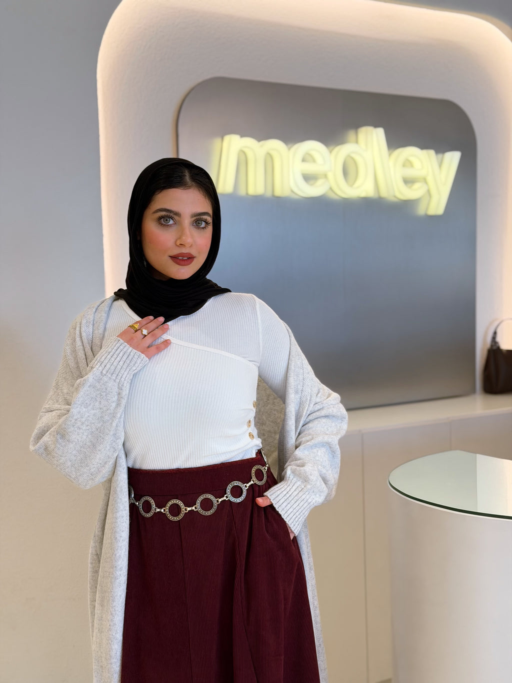 Mohair Comfy Long Cardigan