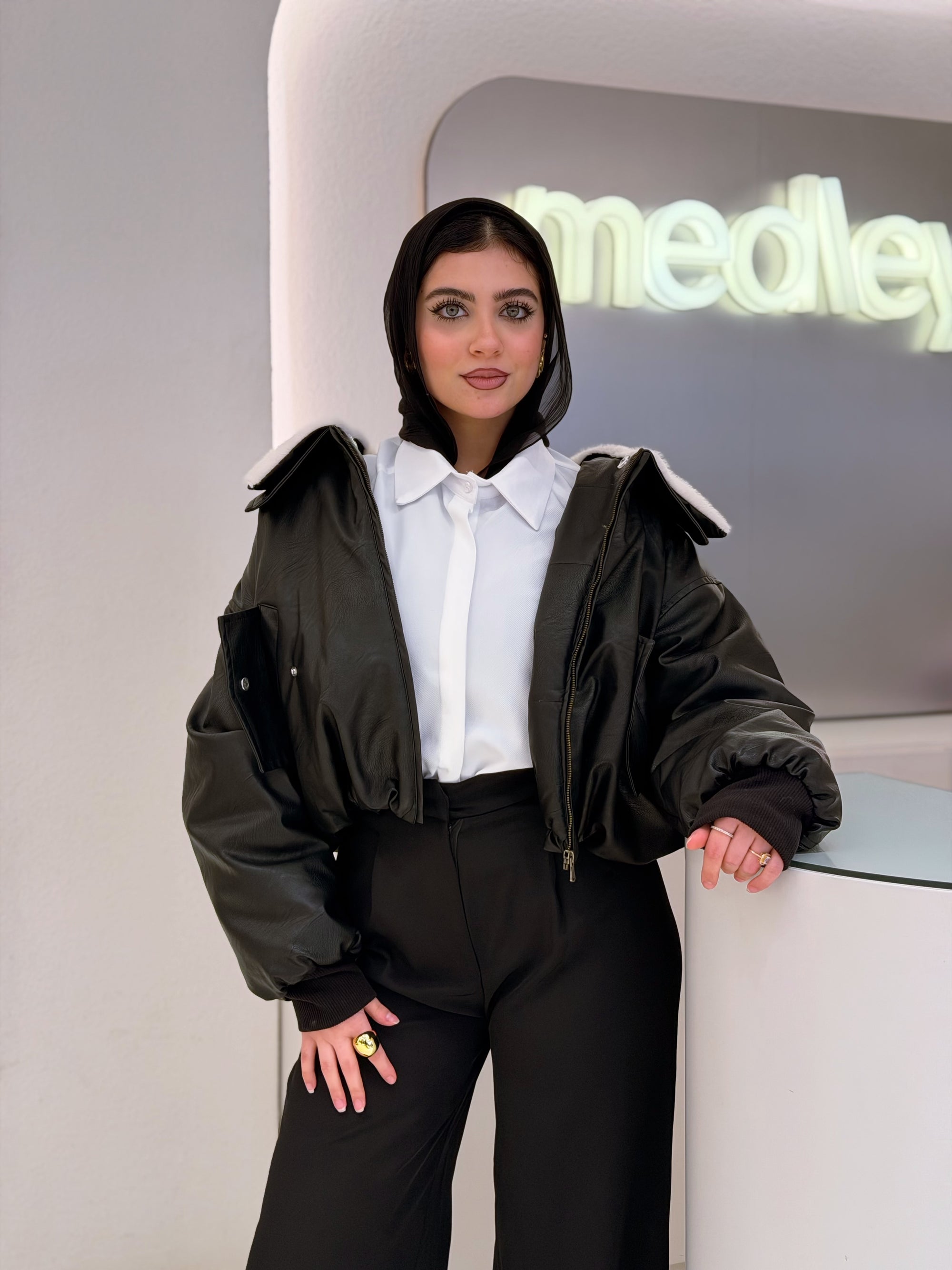 Leather & Waterproof Jacket