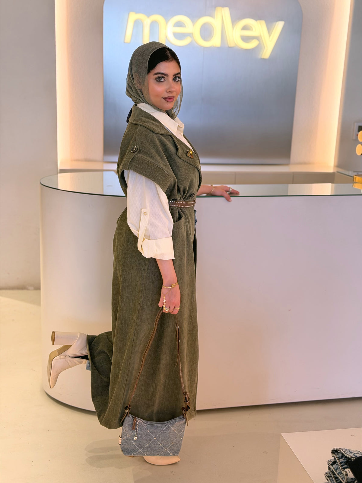 French Trench Vest