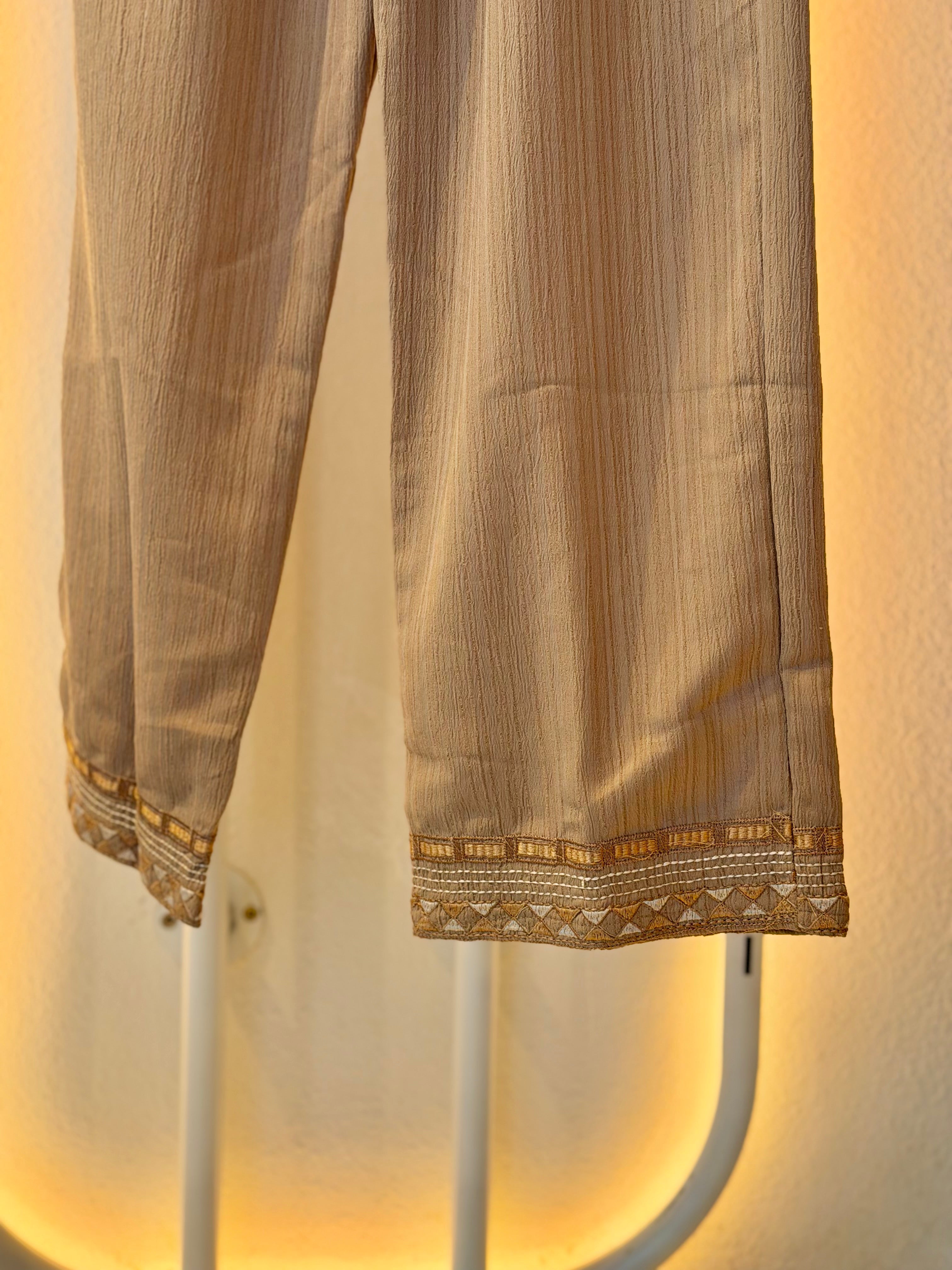 Soft Embroidered pants