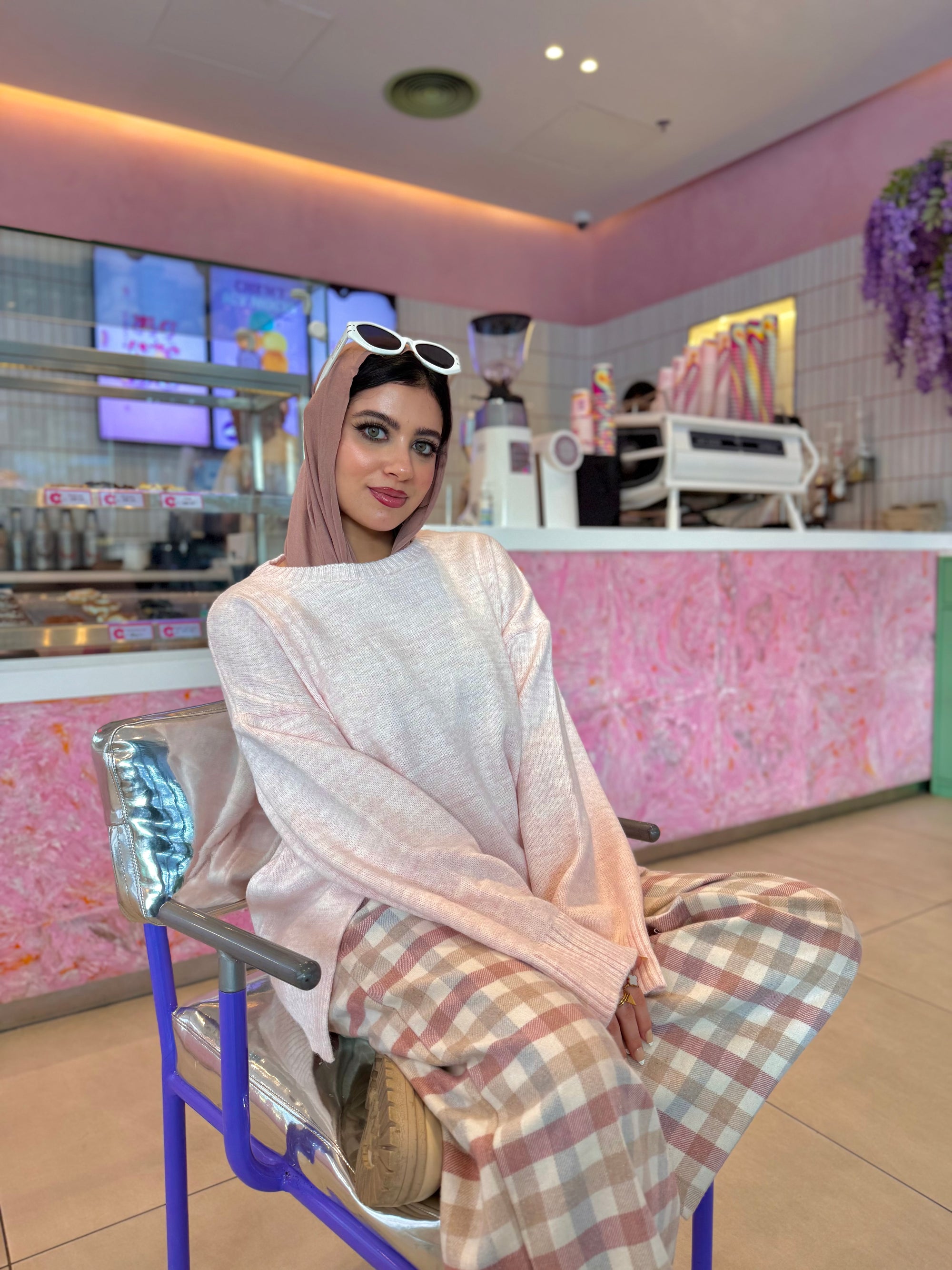 Blush Cloud Knit Pullover