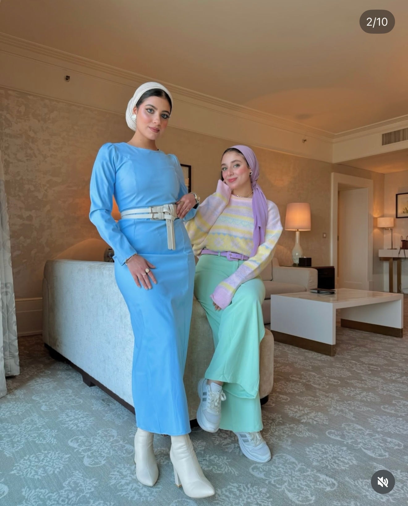 Slim fit leather dress