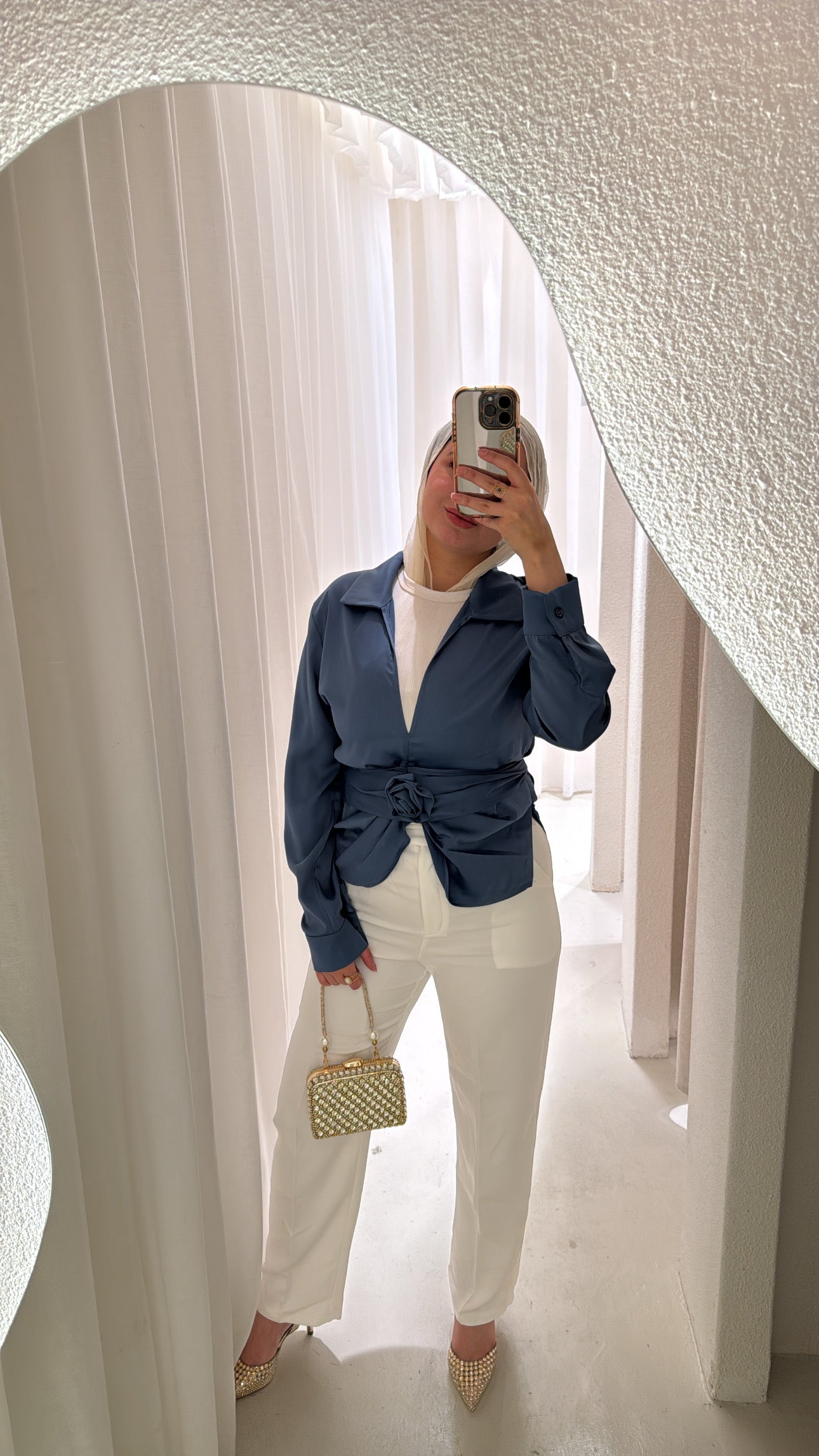 Floral 3D blouse