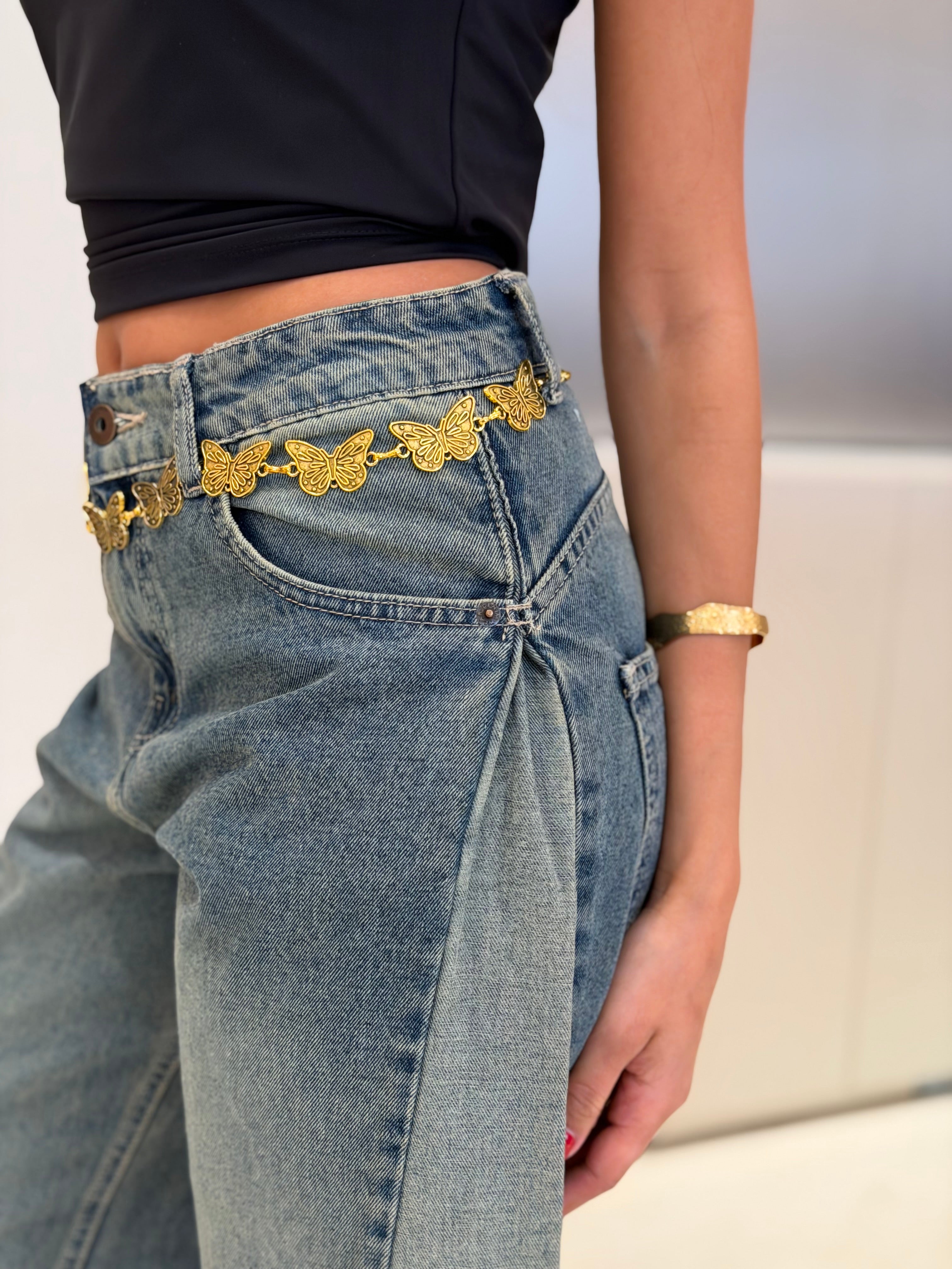 Butterfly Chain Belt ( oxede )