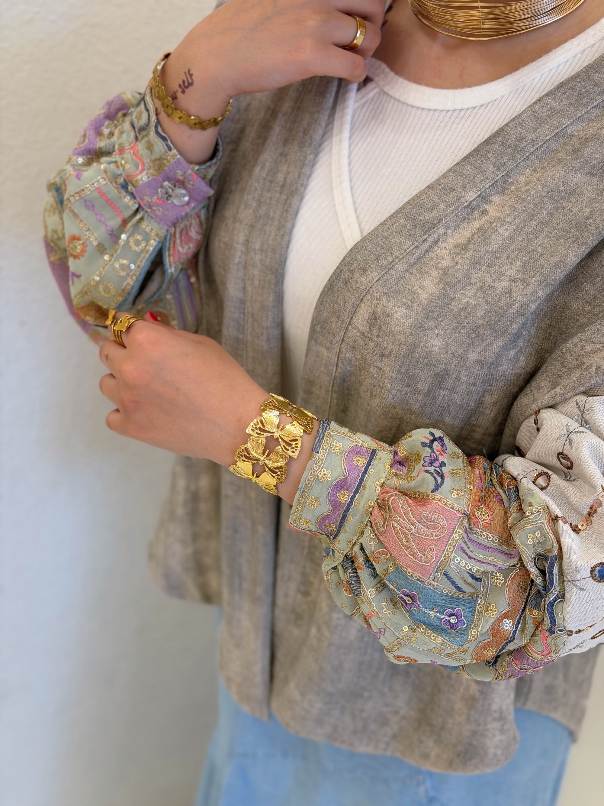 Ramadan Linen Cardigan