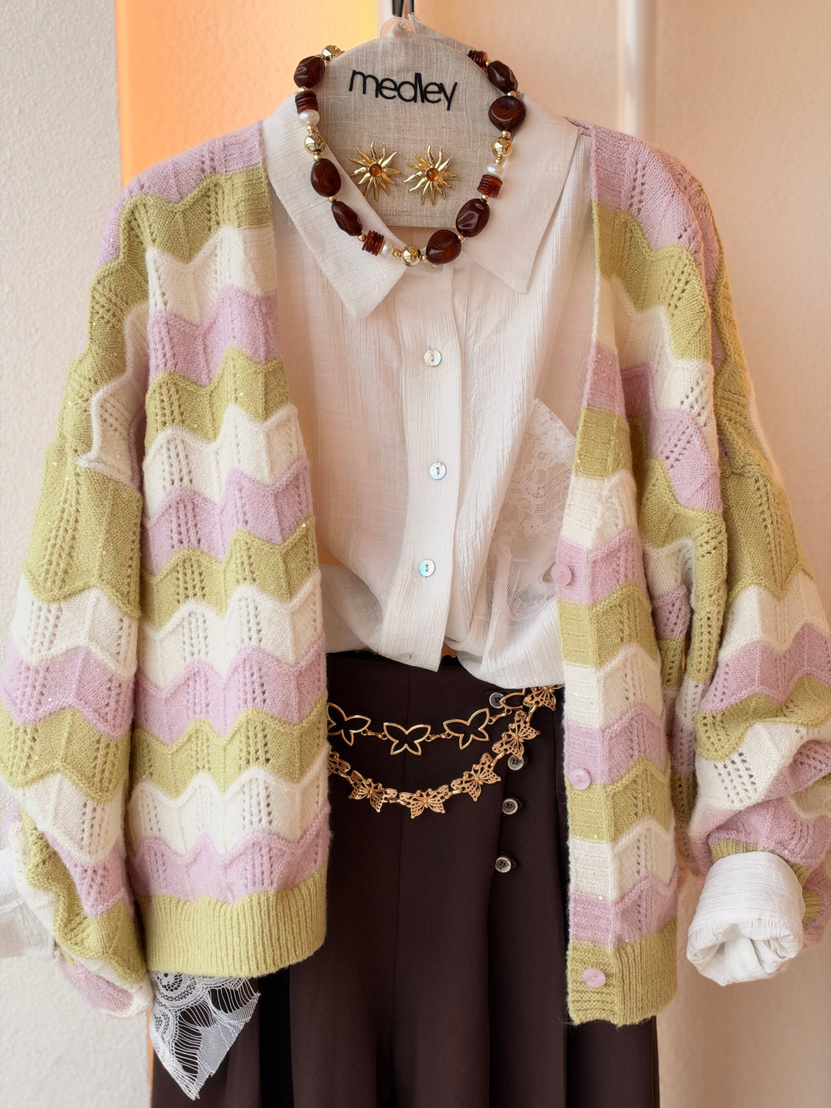 Sugar Rush mohair cardigan by Medley Fashion, photo 2