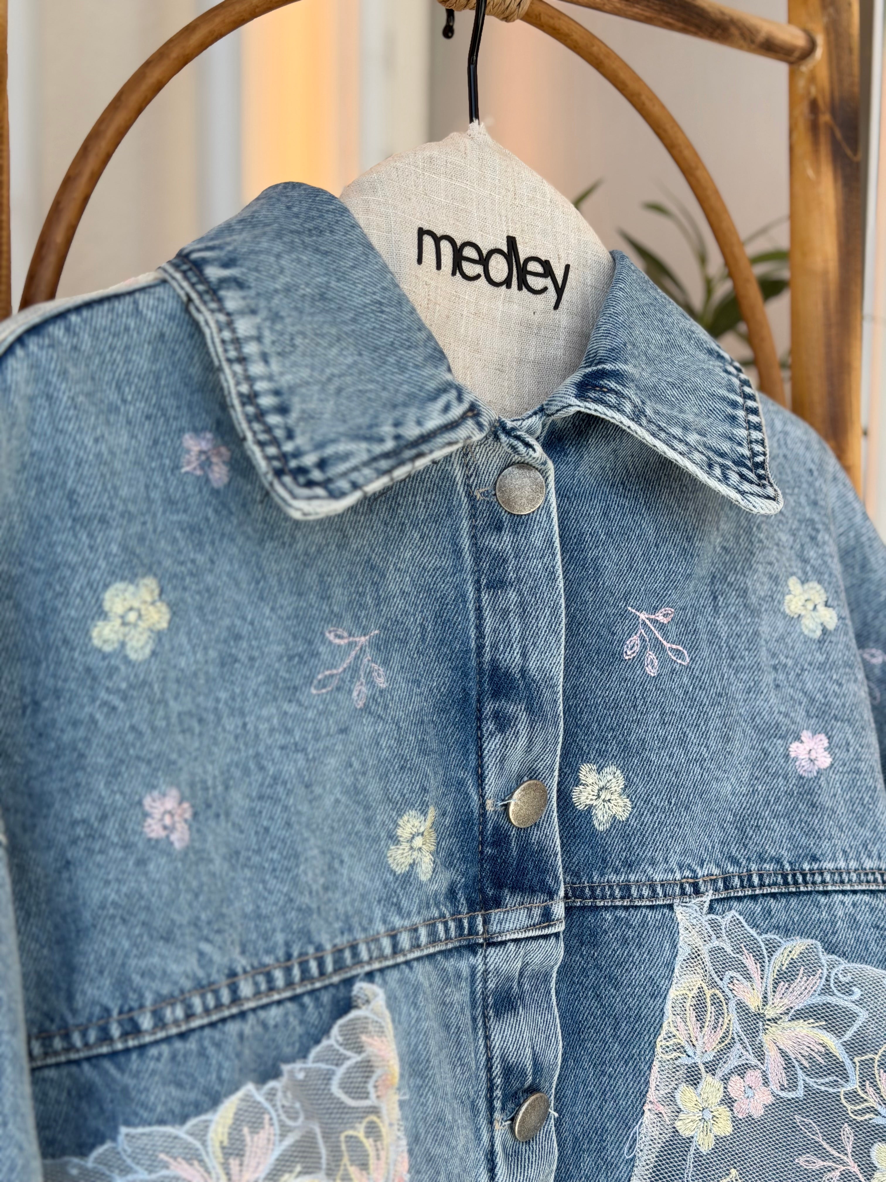 Wildflower Denim Jacket