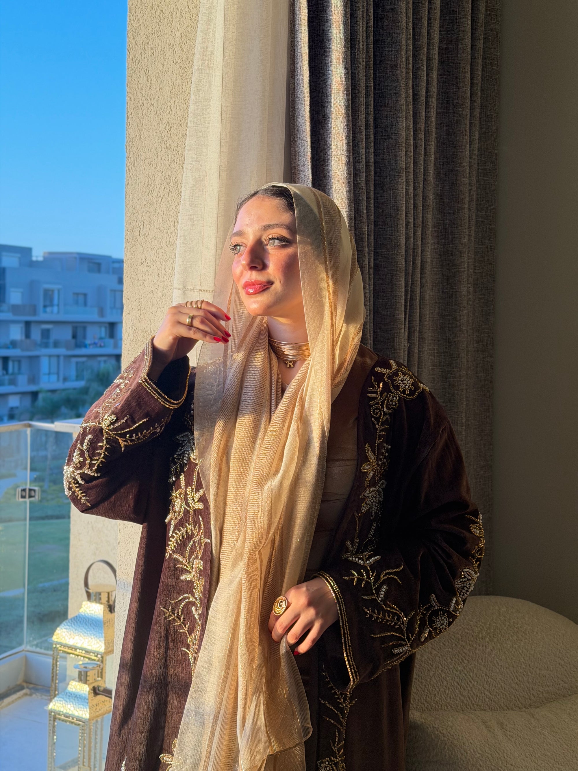 Golden Hour Abaya