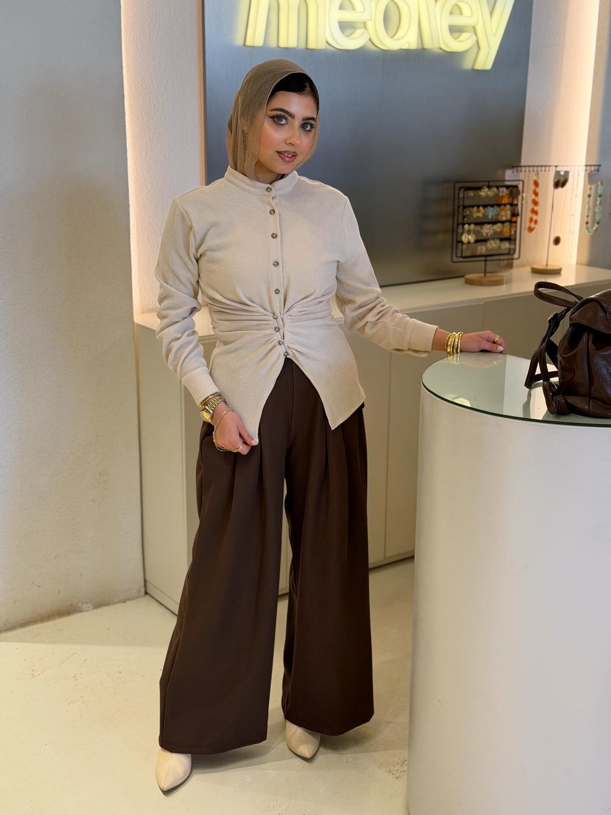 Aura Twist Blouse