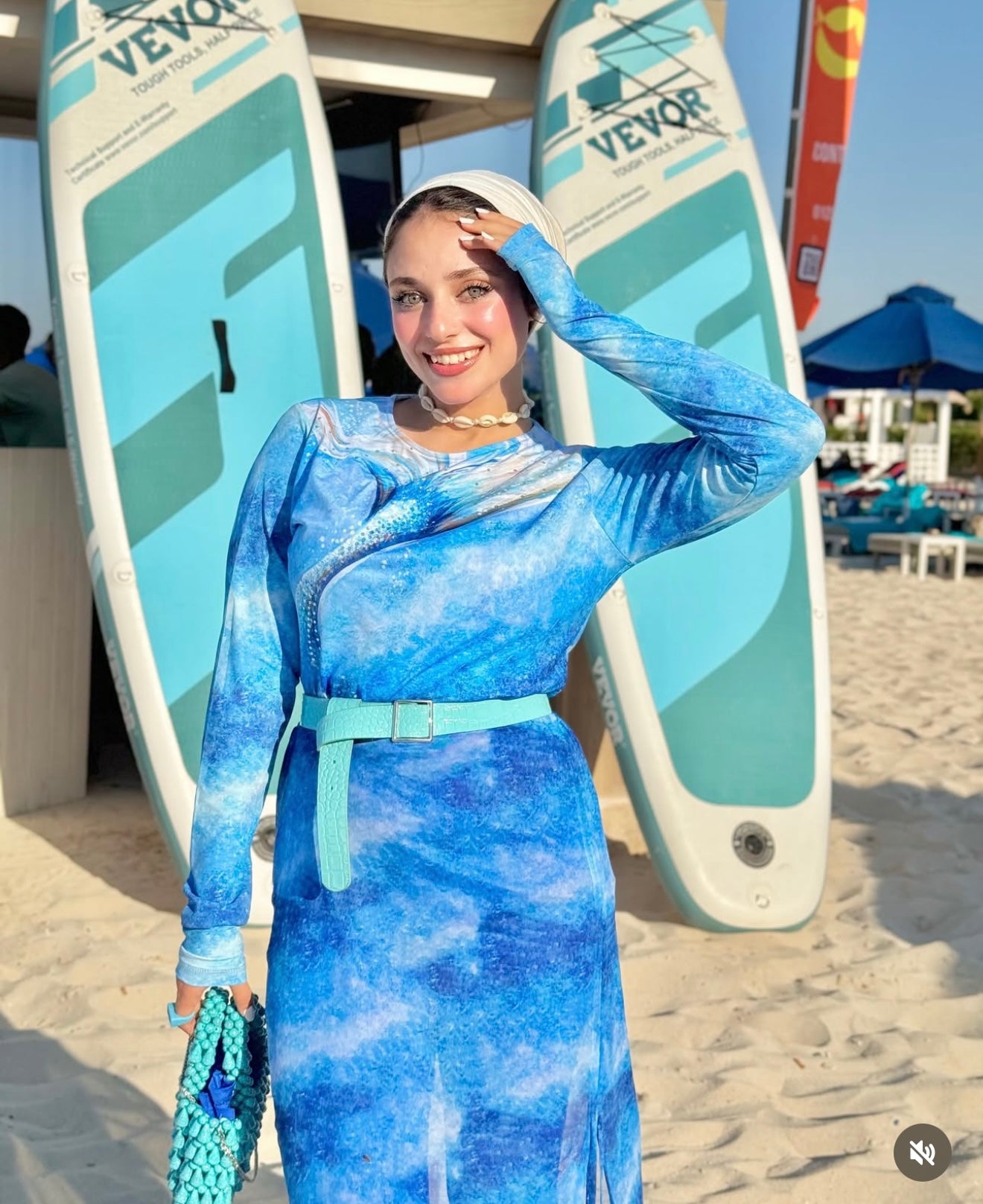 Glossy Mermaid Burkini