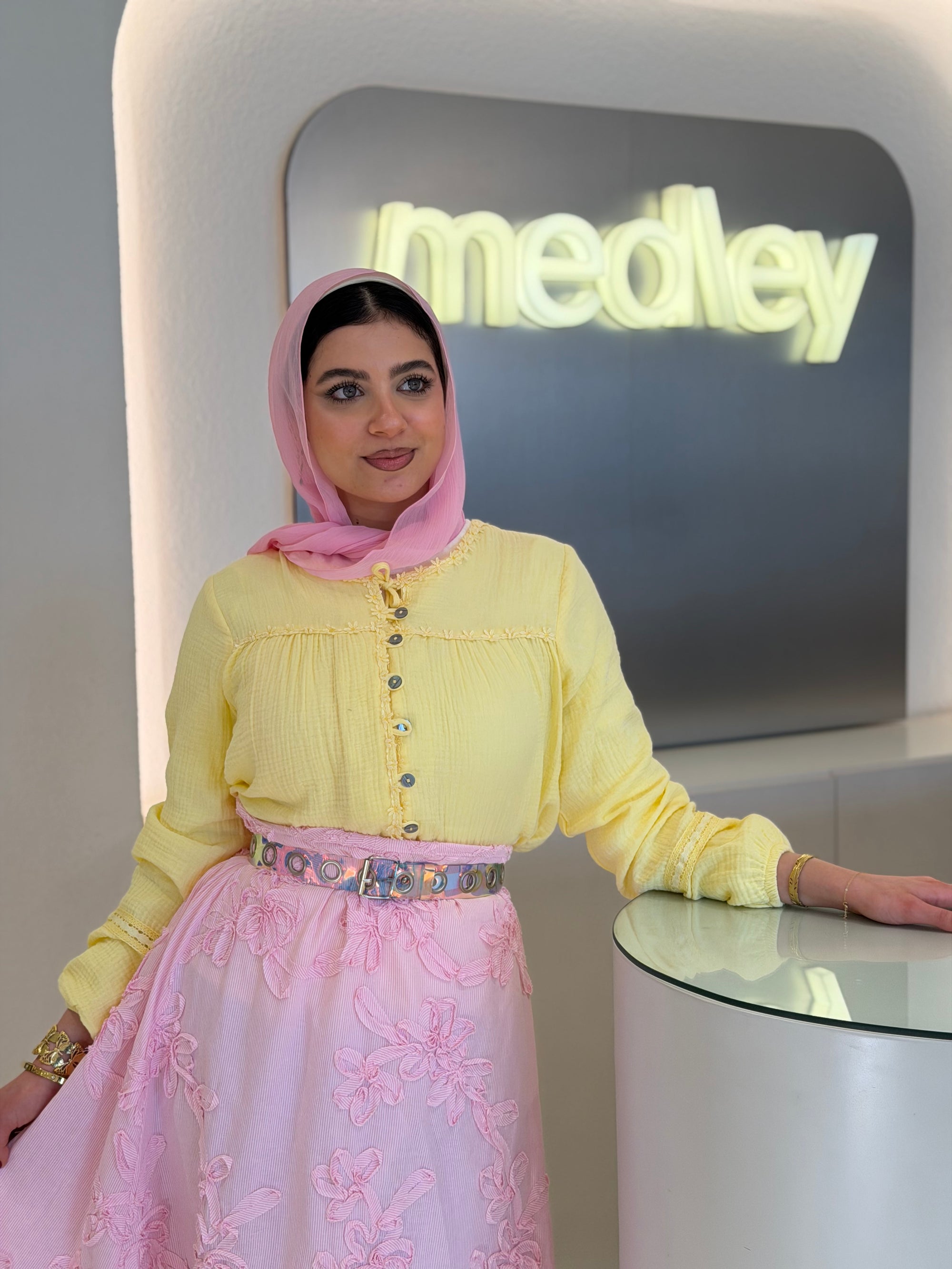 Baby Floral cotton blouse