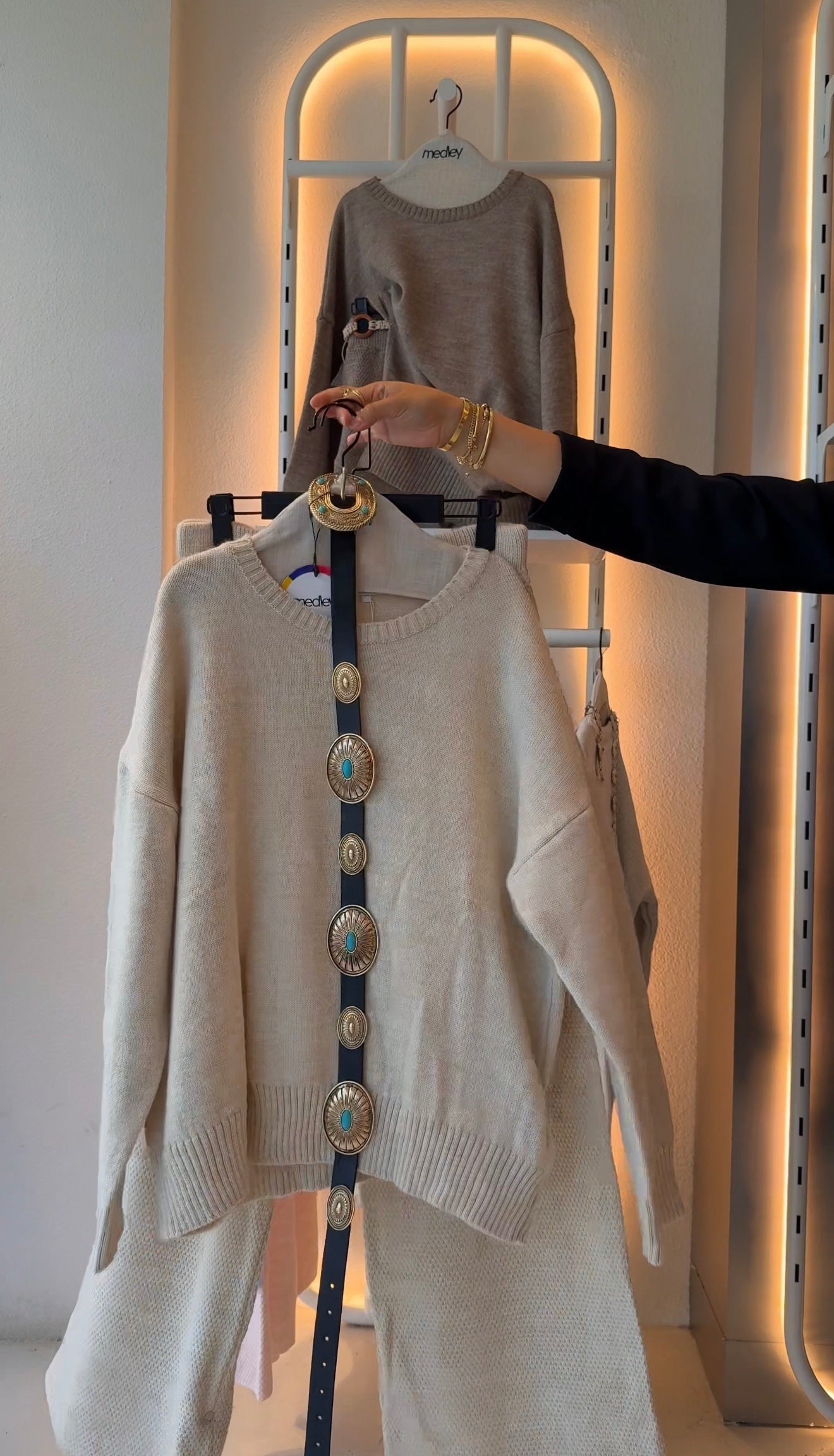 Mohair Luxe Matching Set  ( without belts )