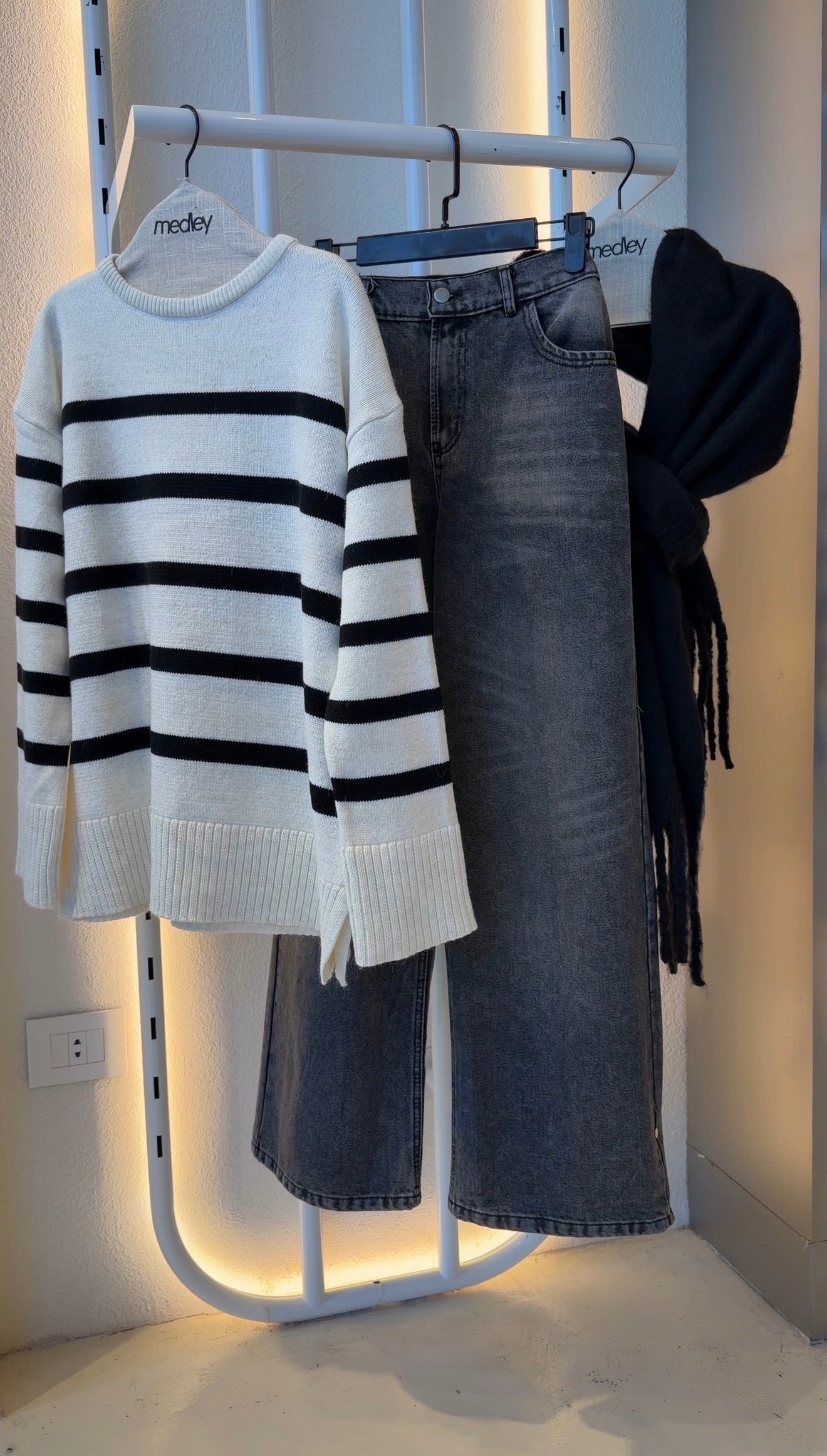 Stripes Knit Pullover