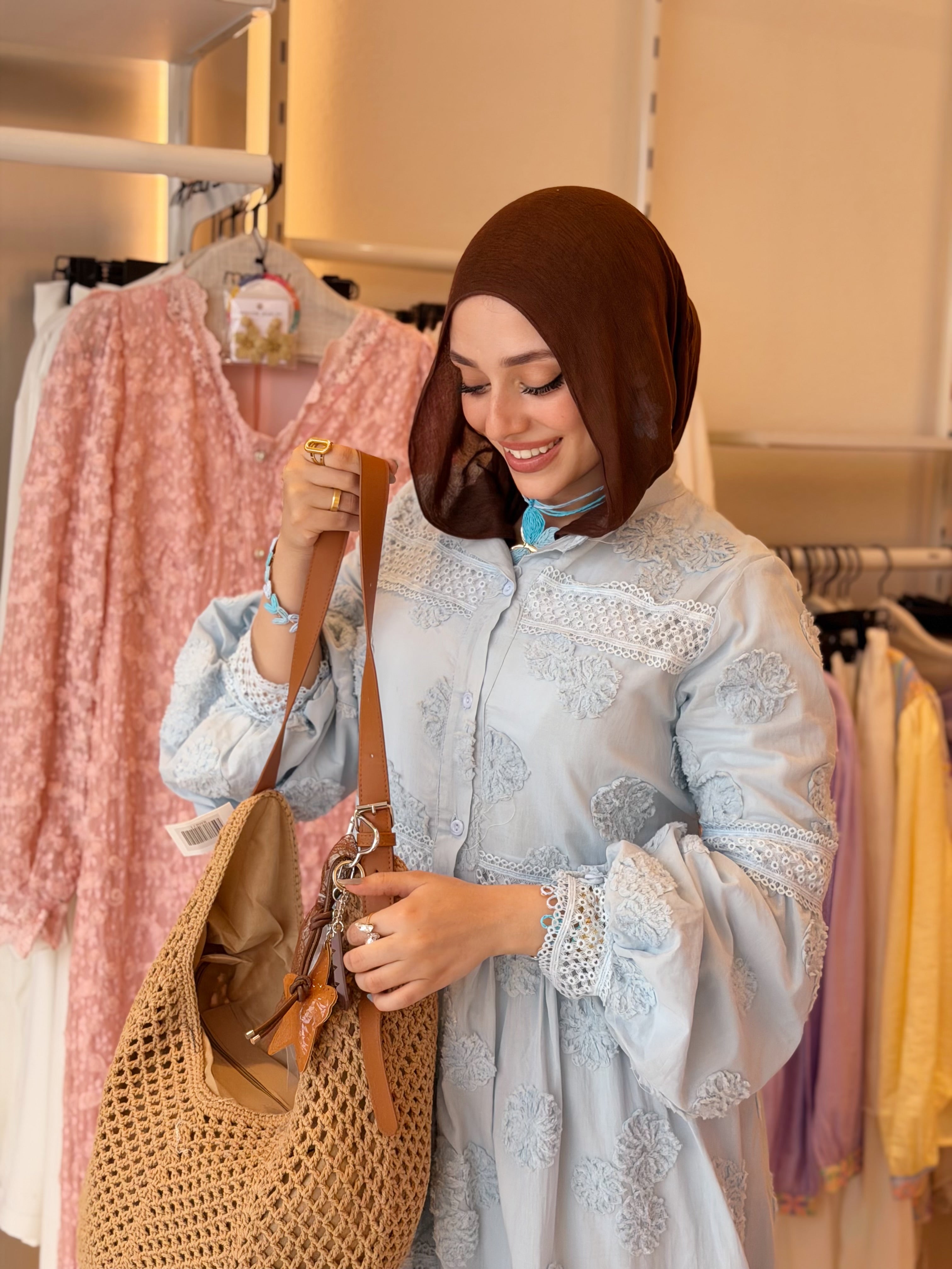 Summer Joy Dress (Baby blue)