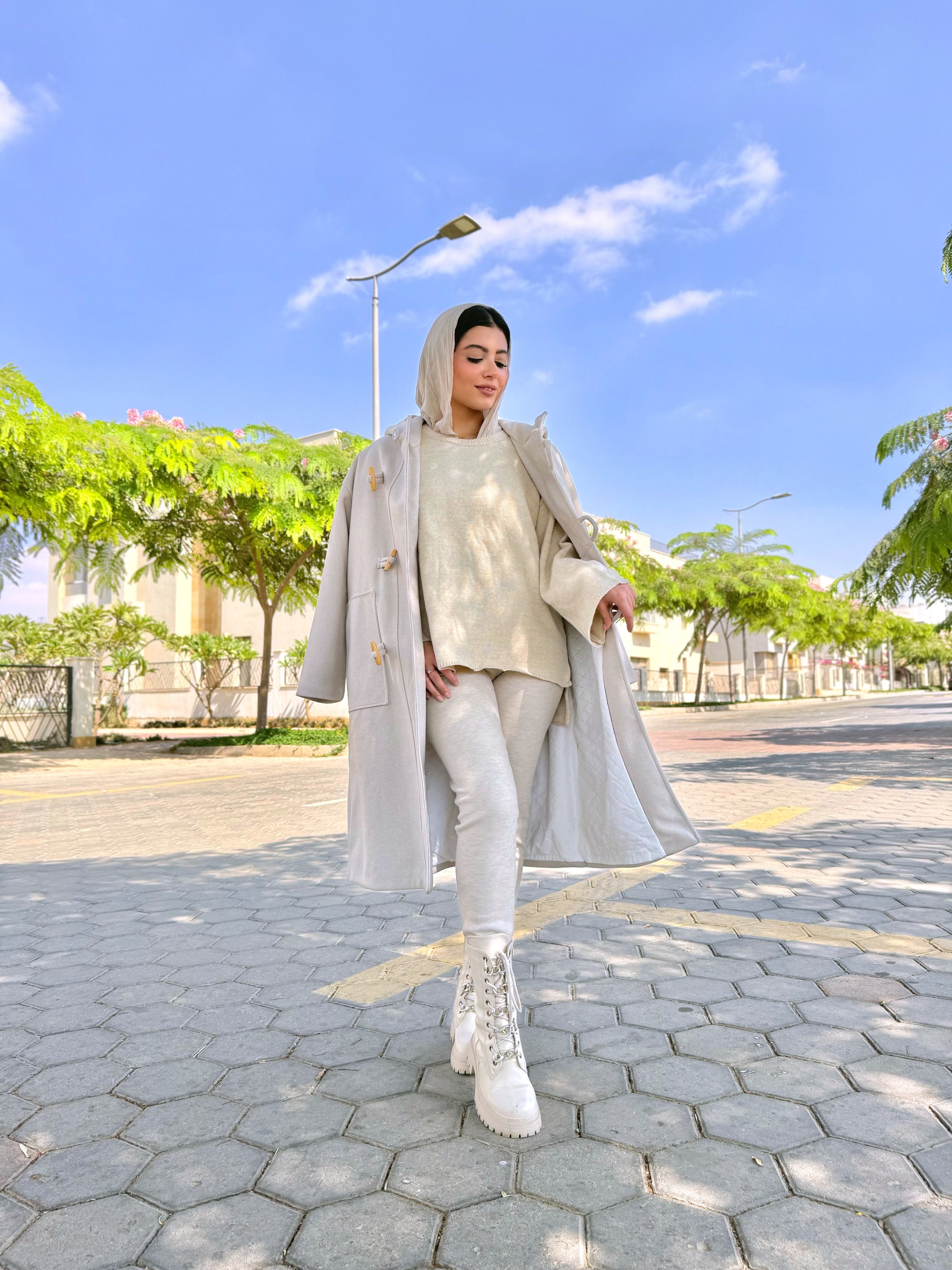 Cream Whisper Coat