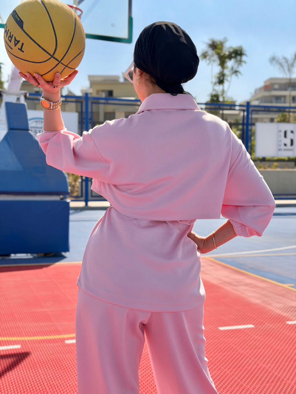 Oysho Set ( barbie pink )