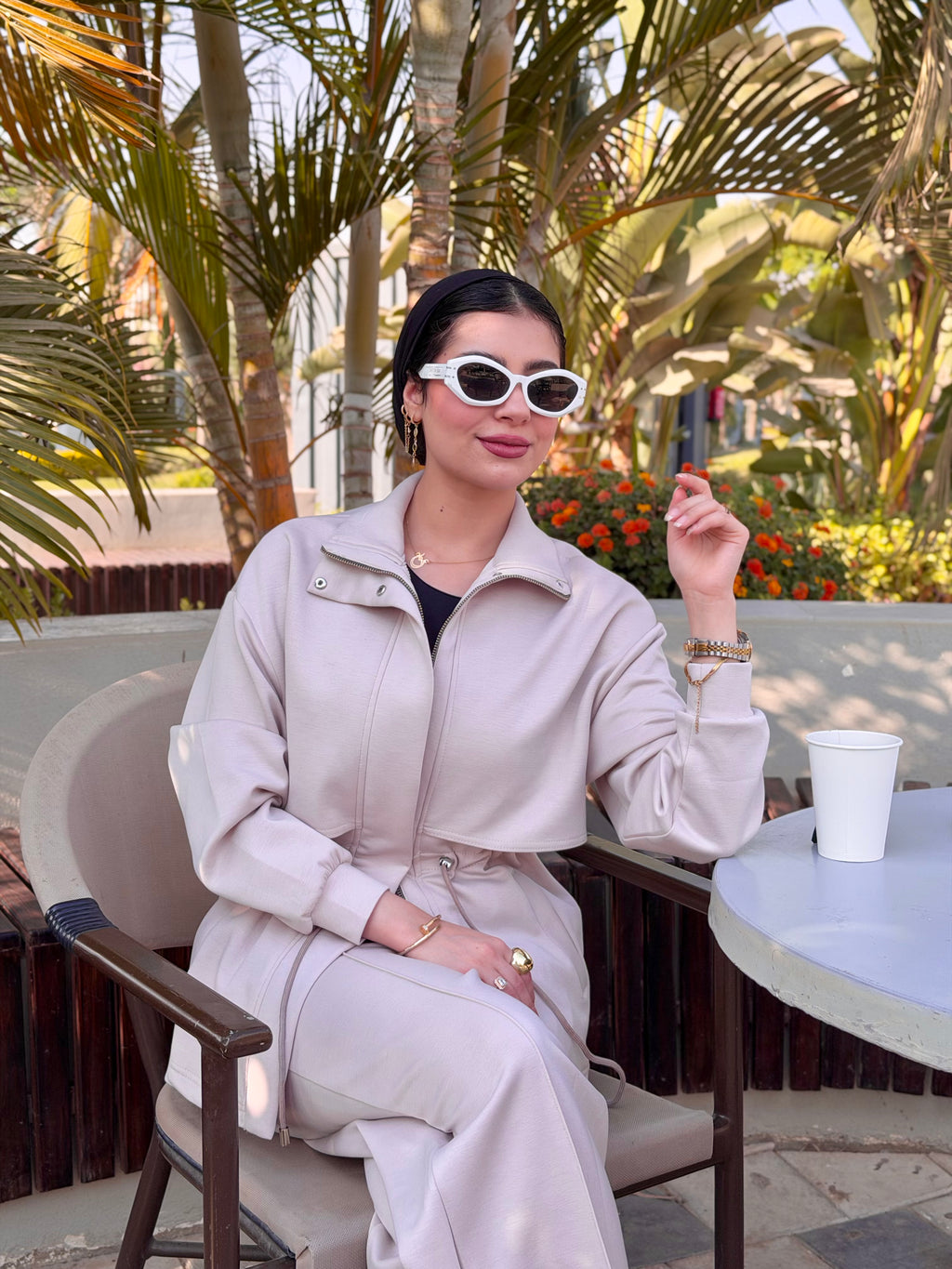 Oysho Set ( cappuccino)