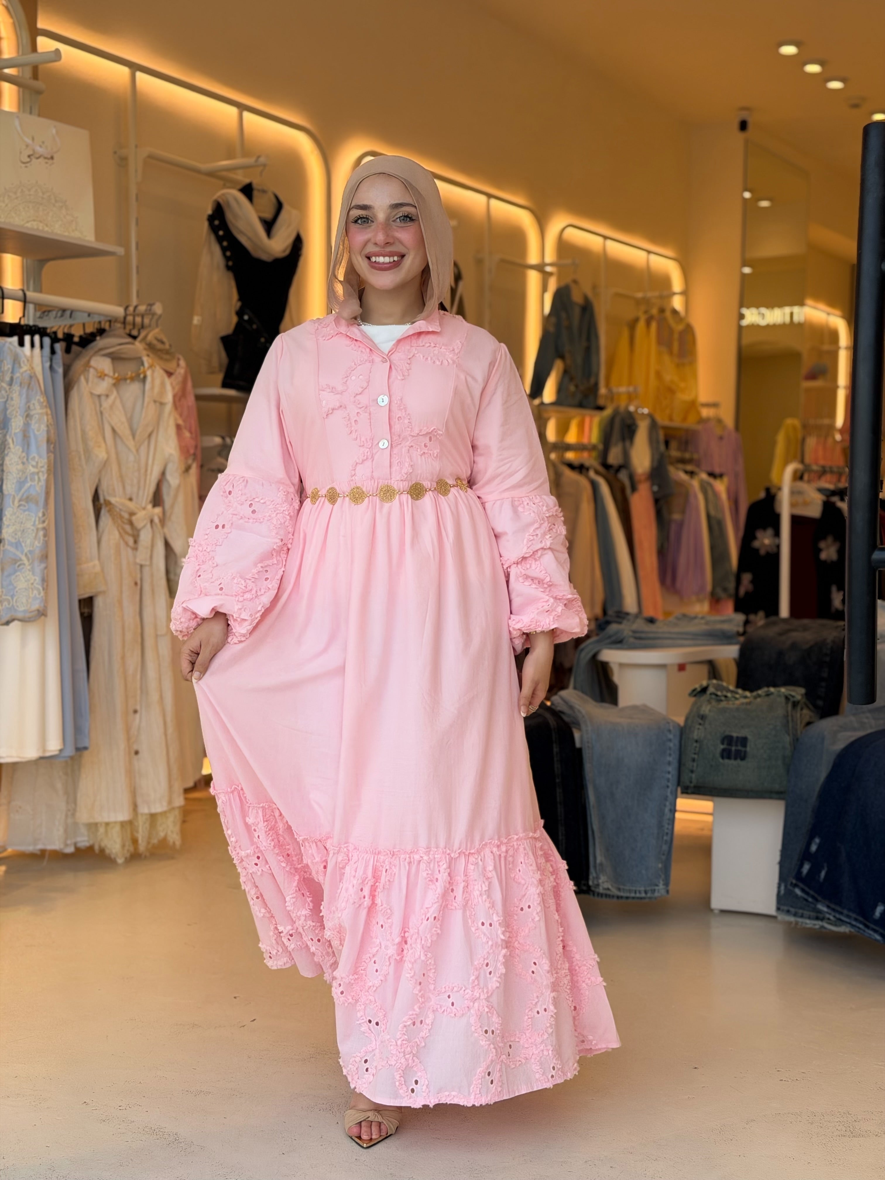 Rokama Pink Dress