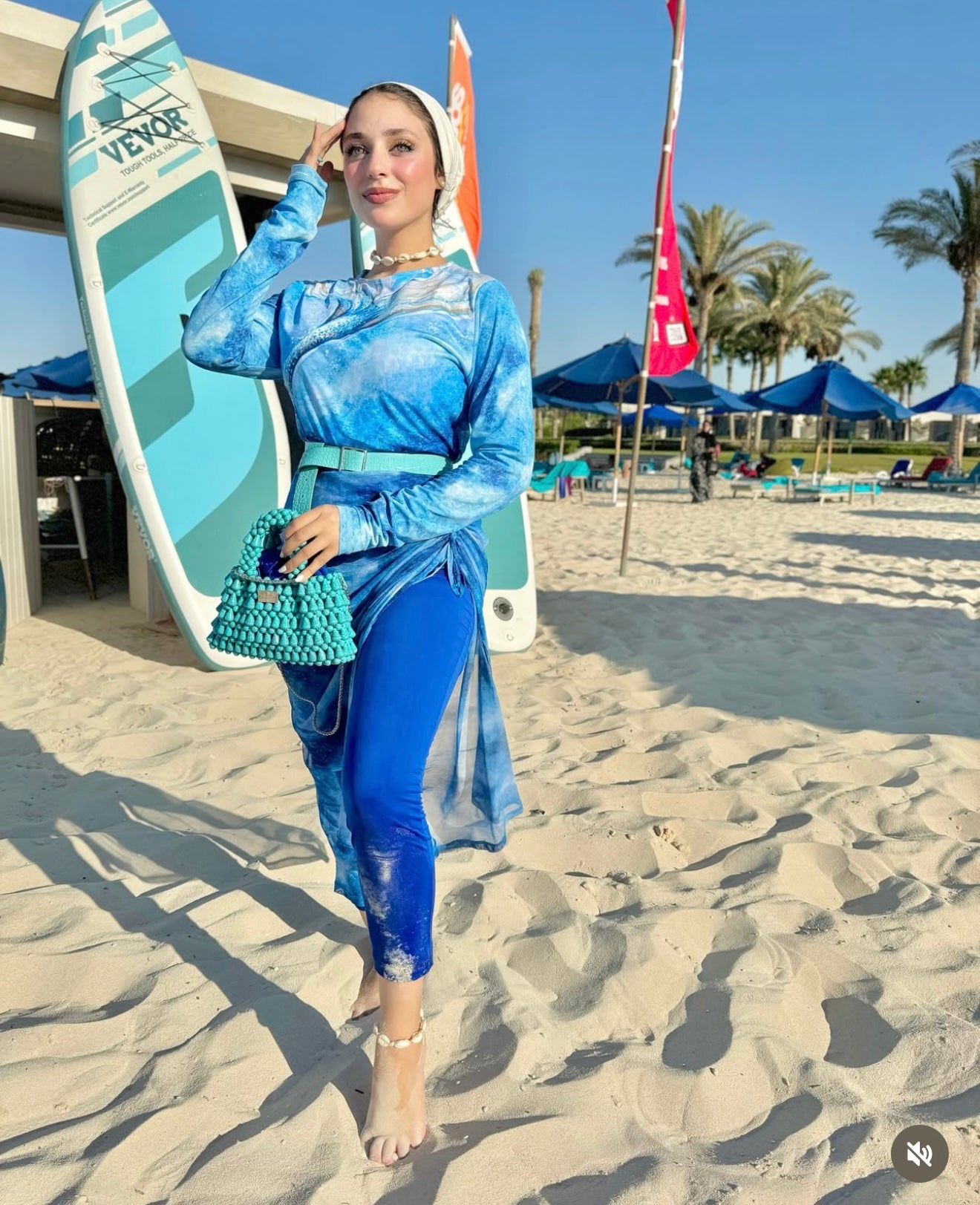 Glossy Mermaid Burkini