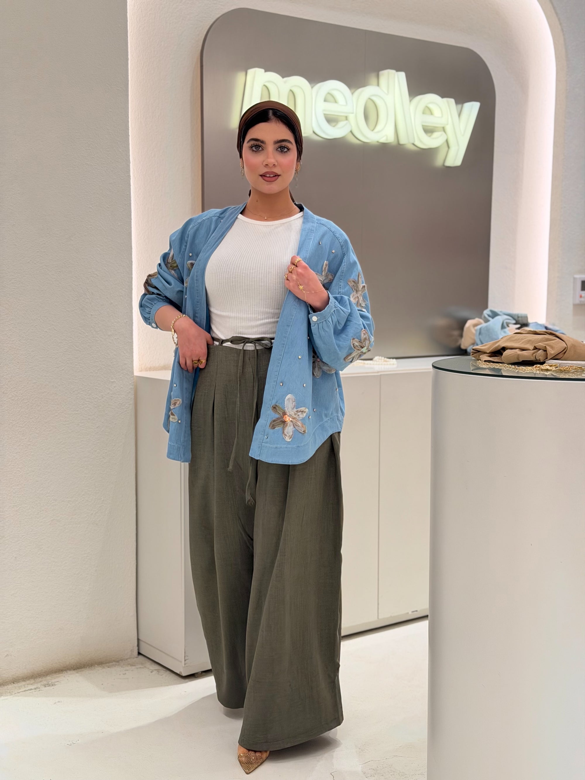 Casual Tight Waist Pants