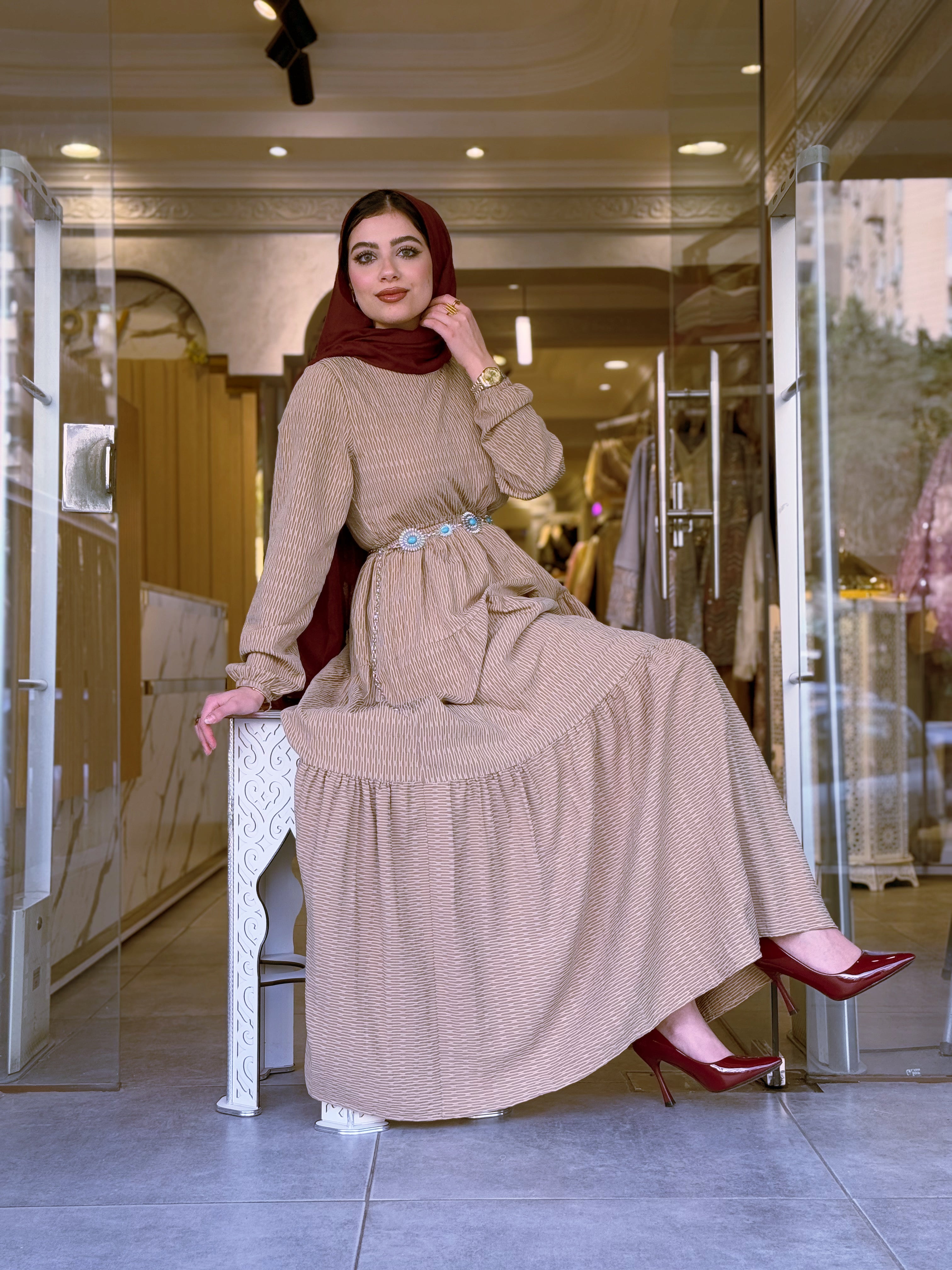 Elastic Waist Dress