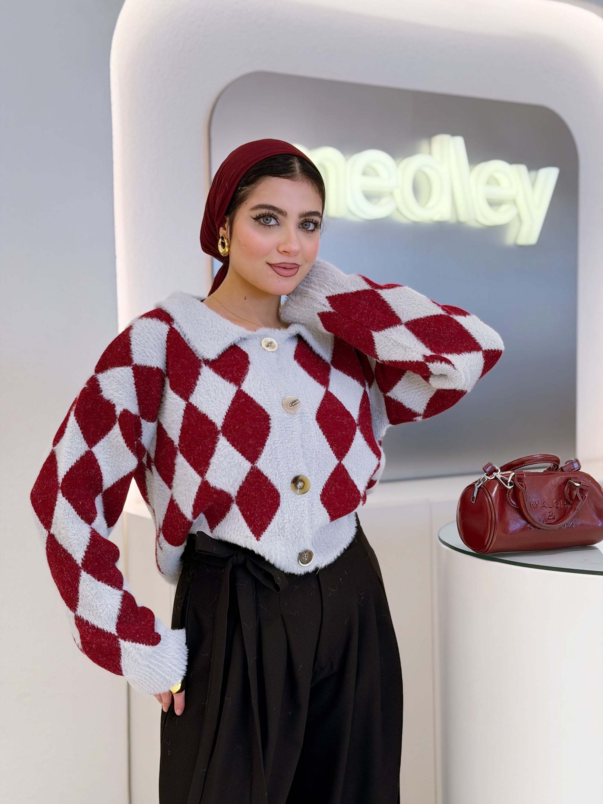 Fluffy Mohair Knitted Blouse