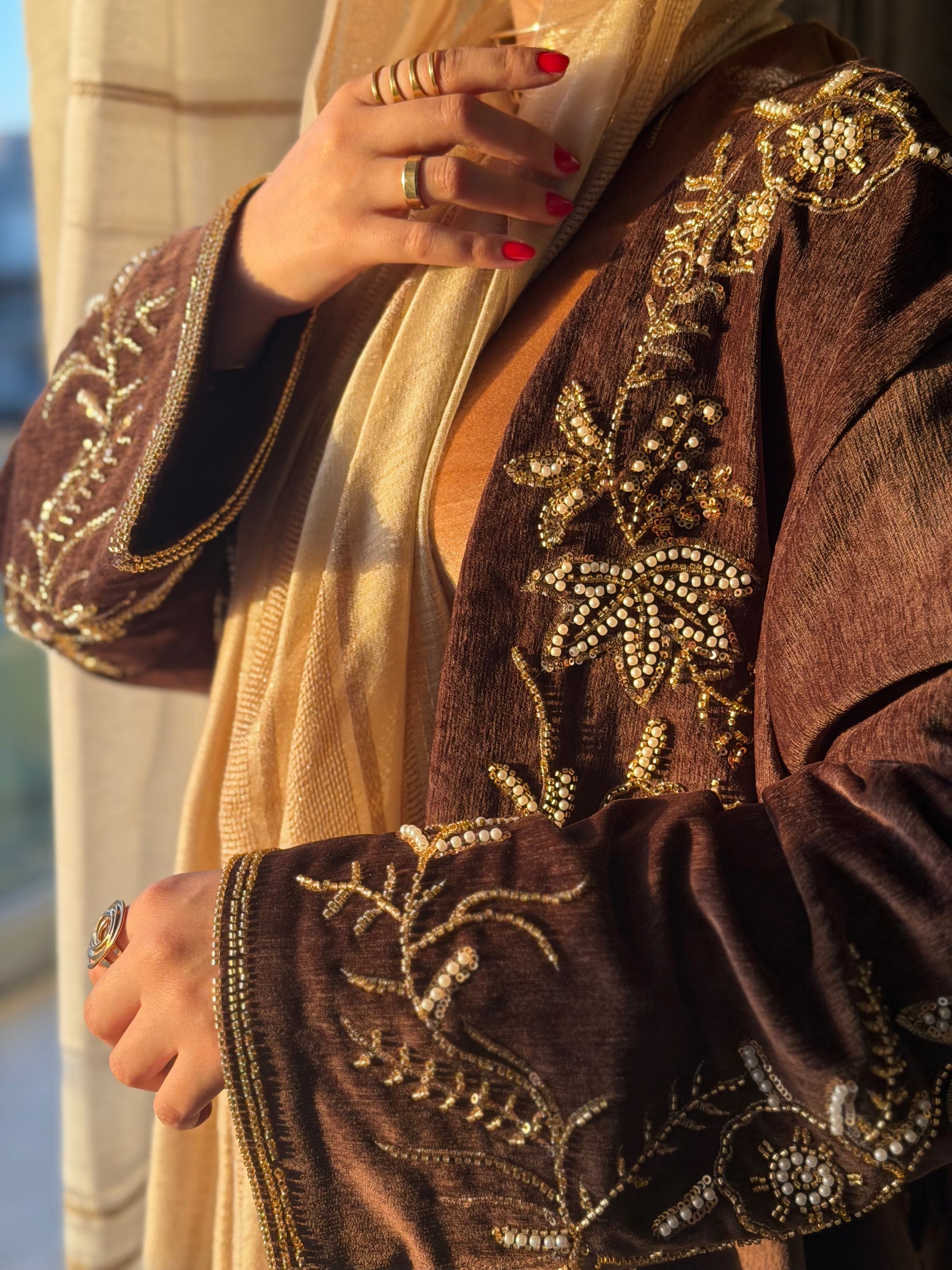 Golden Hour Abaya