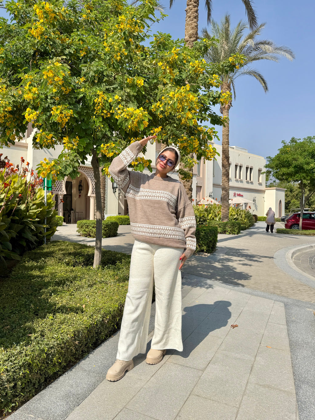 Frostline knit pullover ( mocha )