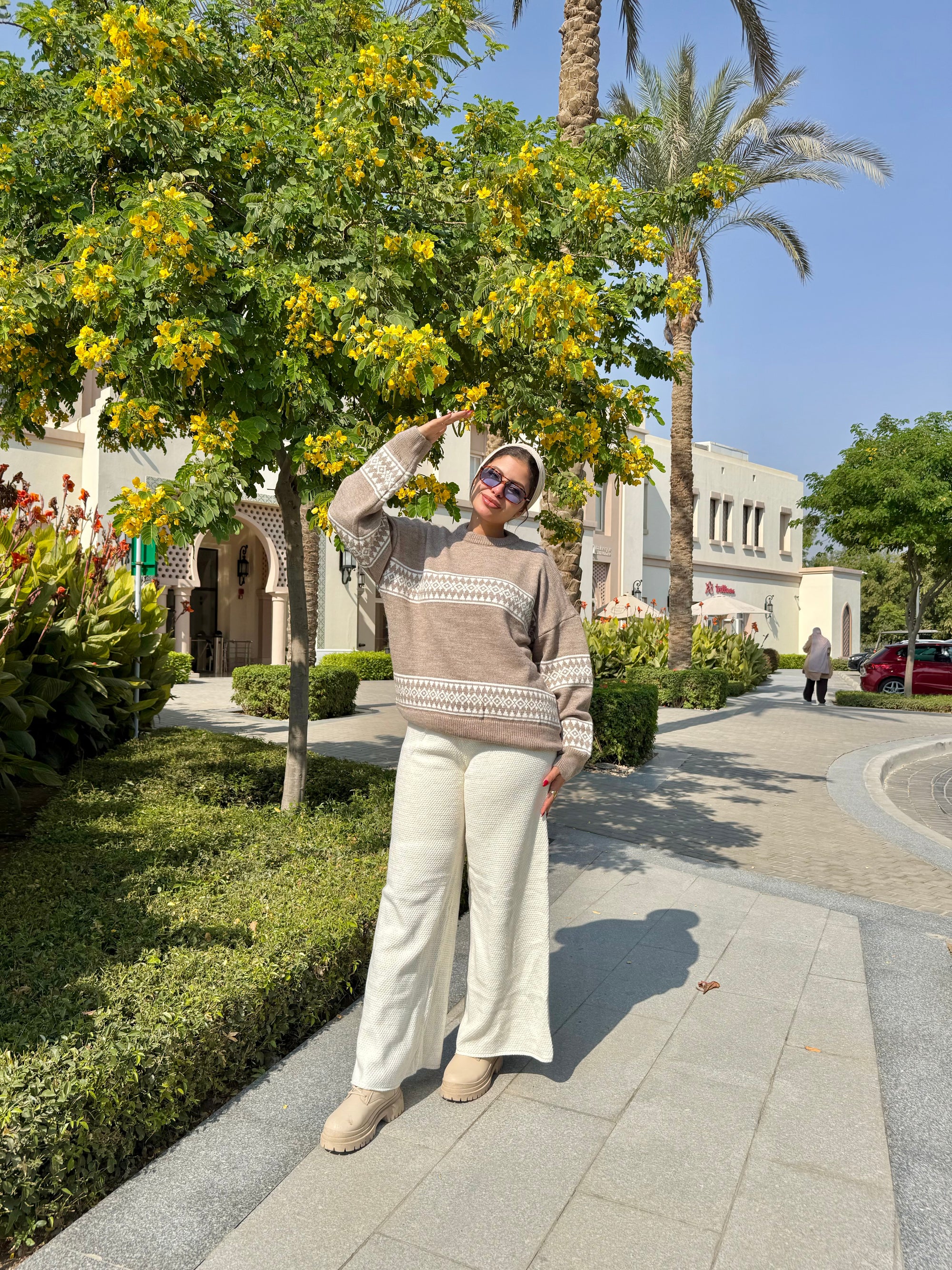 Frostline knit pullover ( mocha )