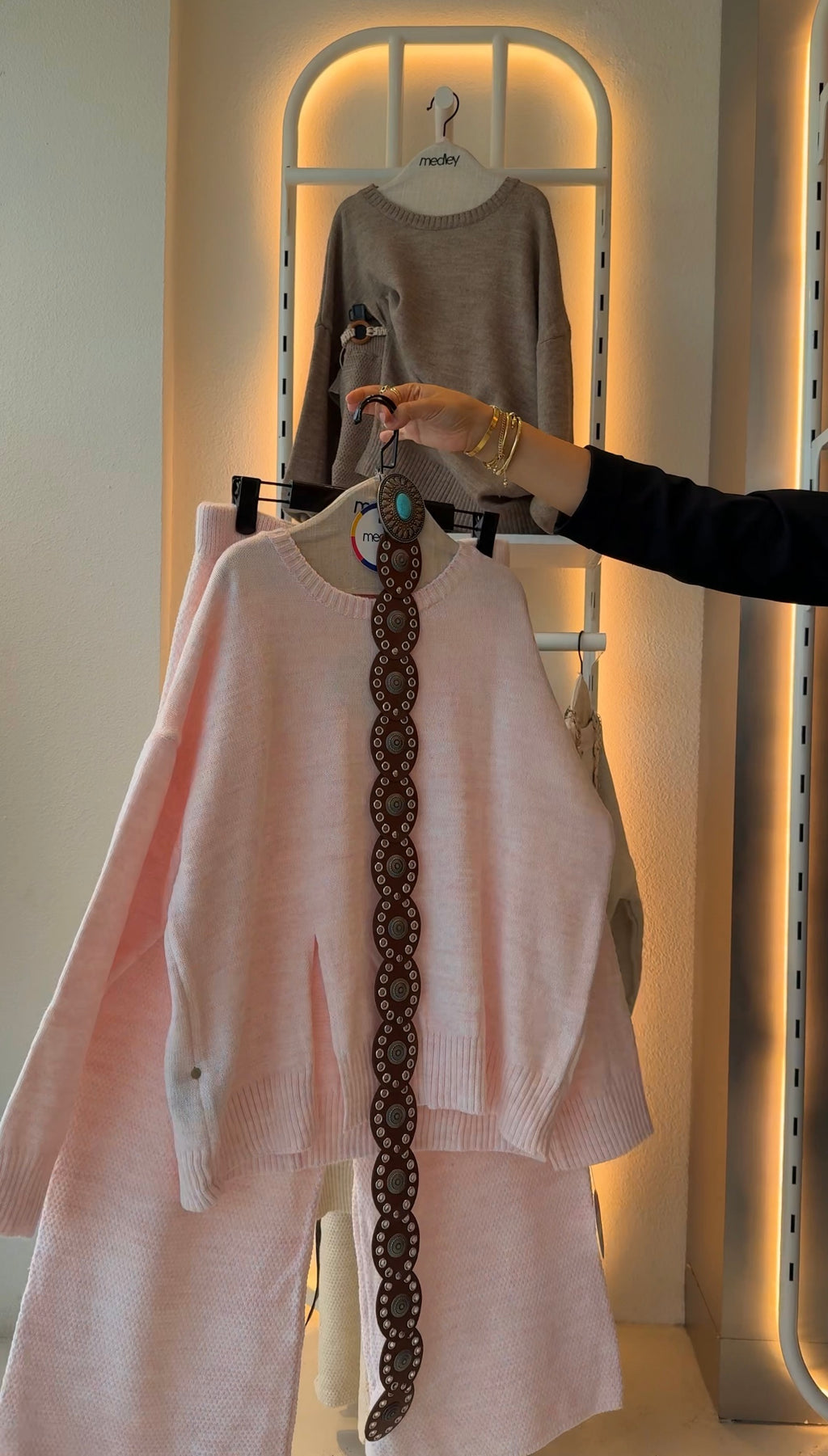 Mohair Luxe Matching Set  ( without belts )