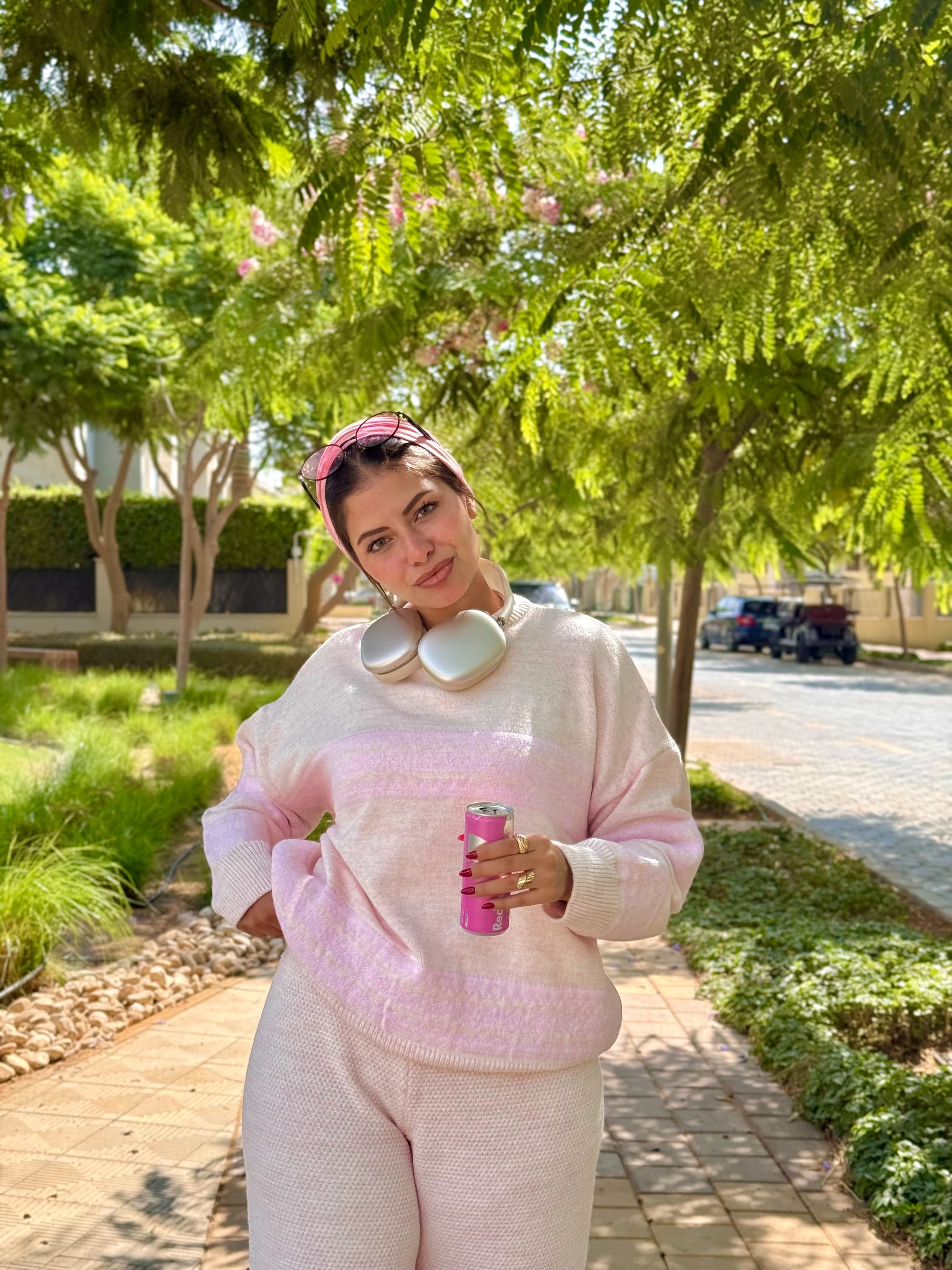 Blush Cloud Knit Set ( two pieces)
