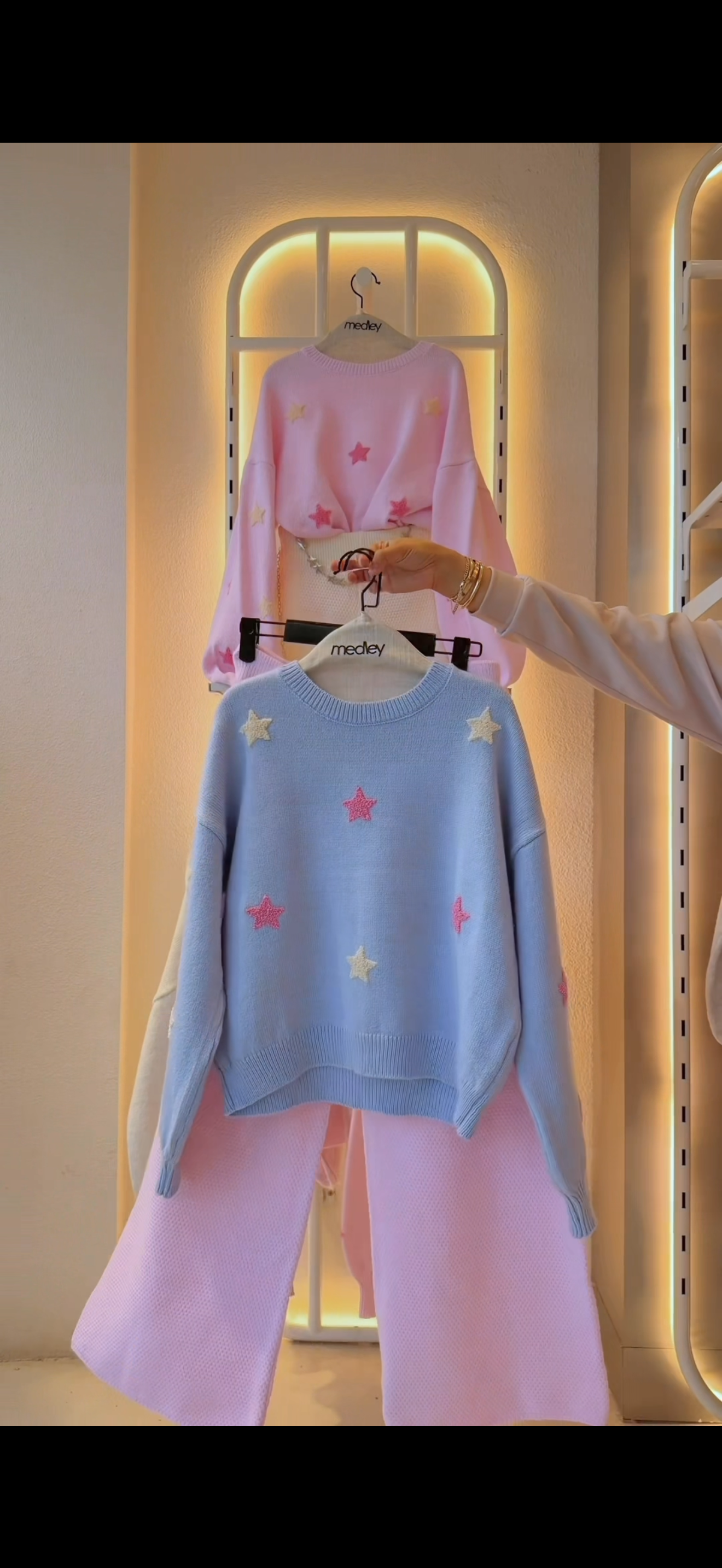 Bubble Gum Knit Pants