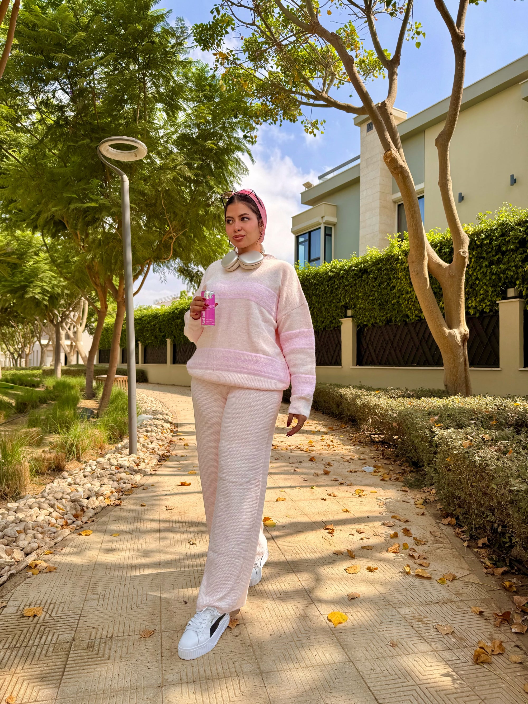 Pink Frostline Knit set