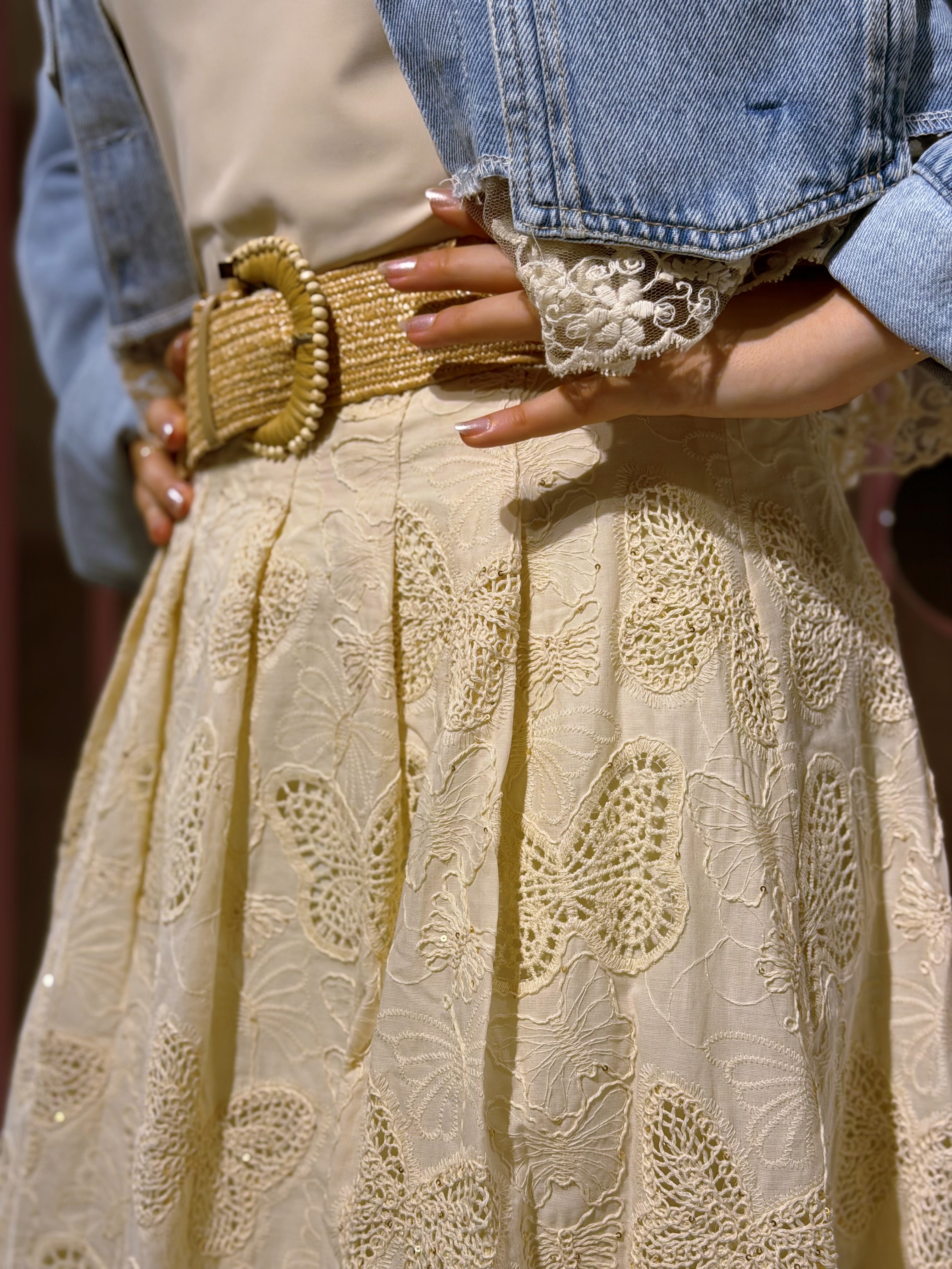 Golden Woven Belt