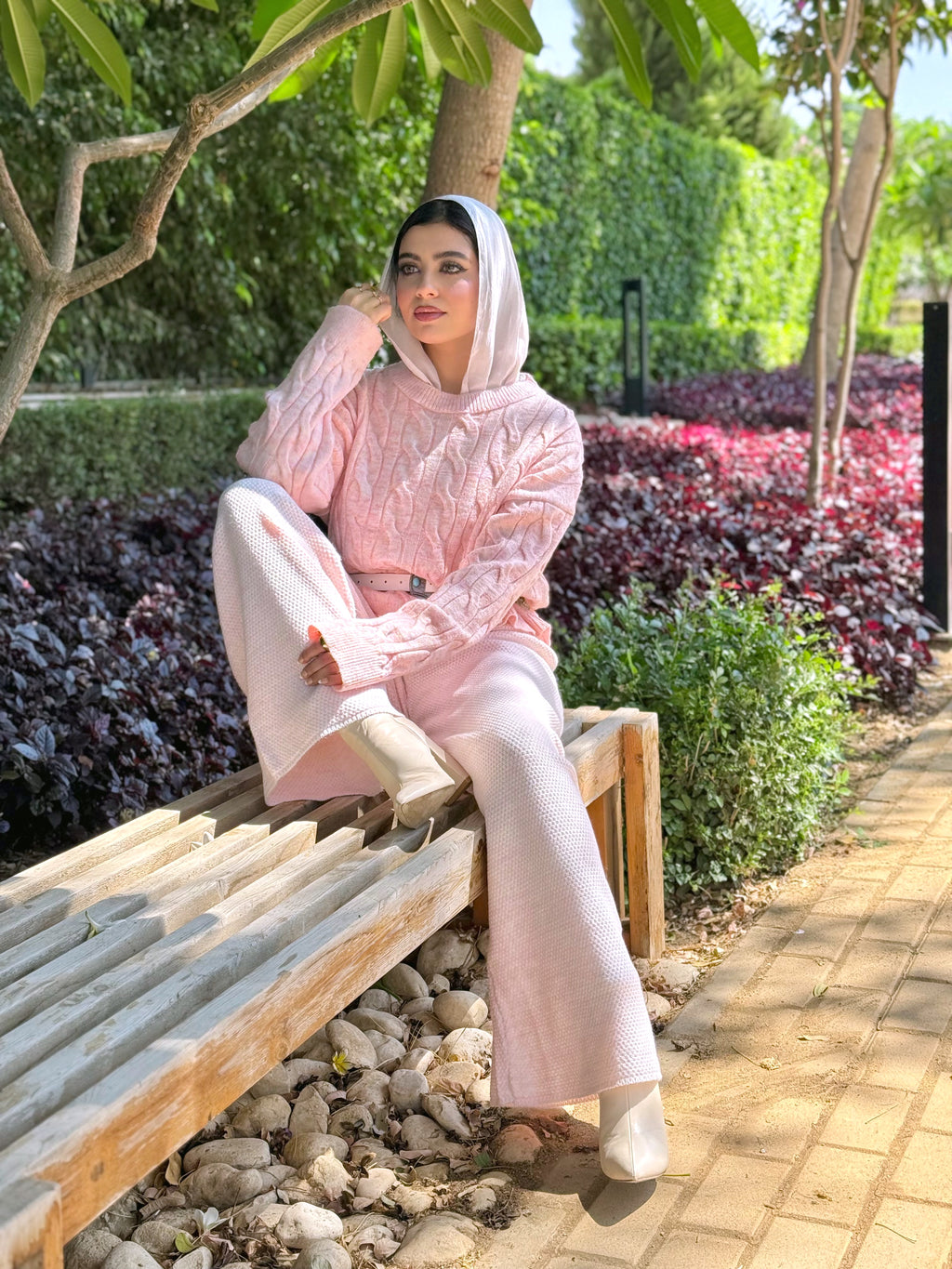 Powder Knit Comfort Pants 🌸