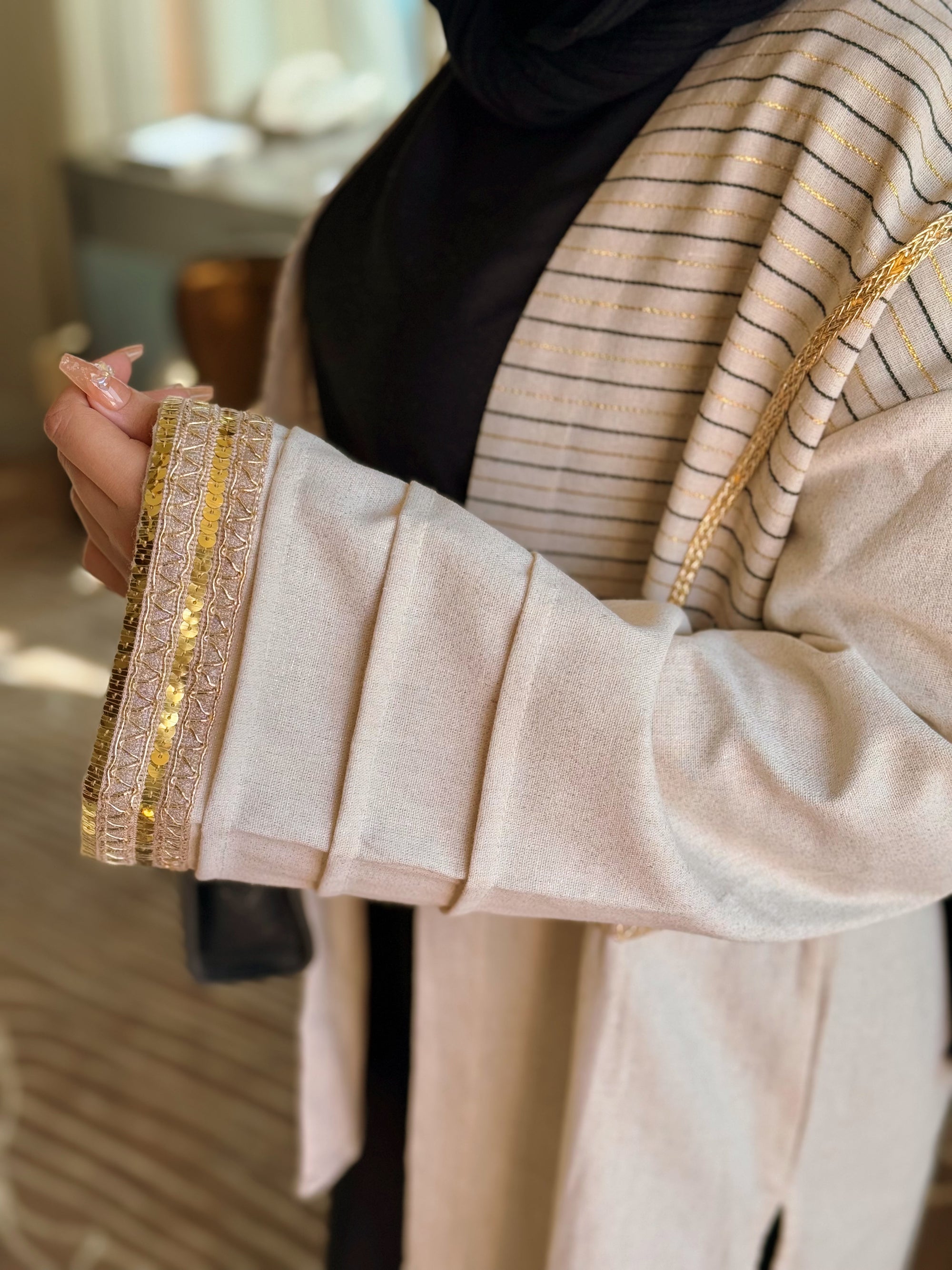 Golden Beige Cardigan