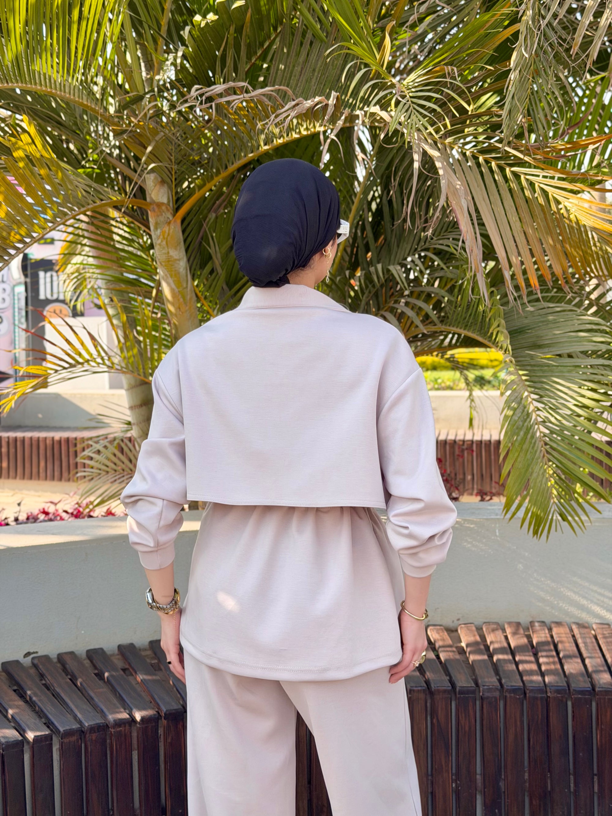 Oysho Set ( cappuccino)