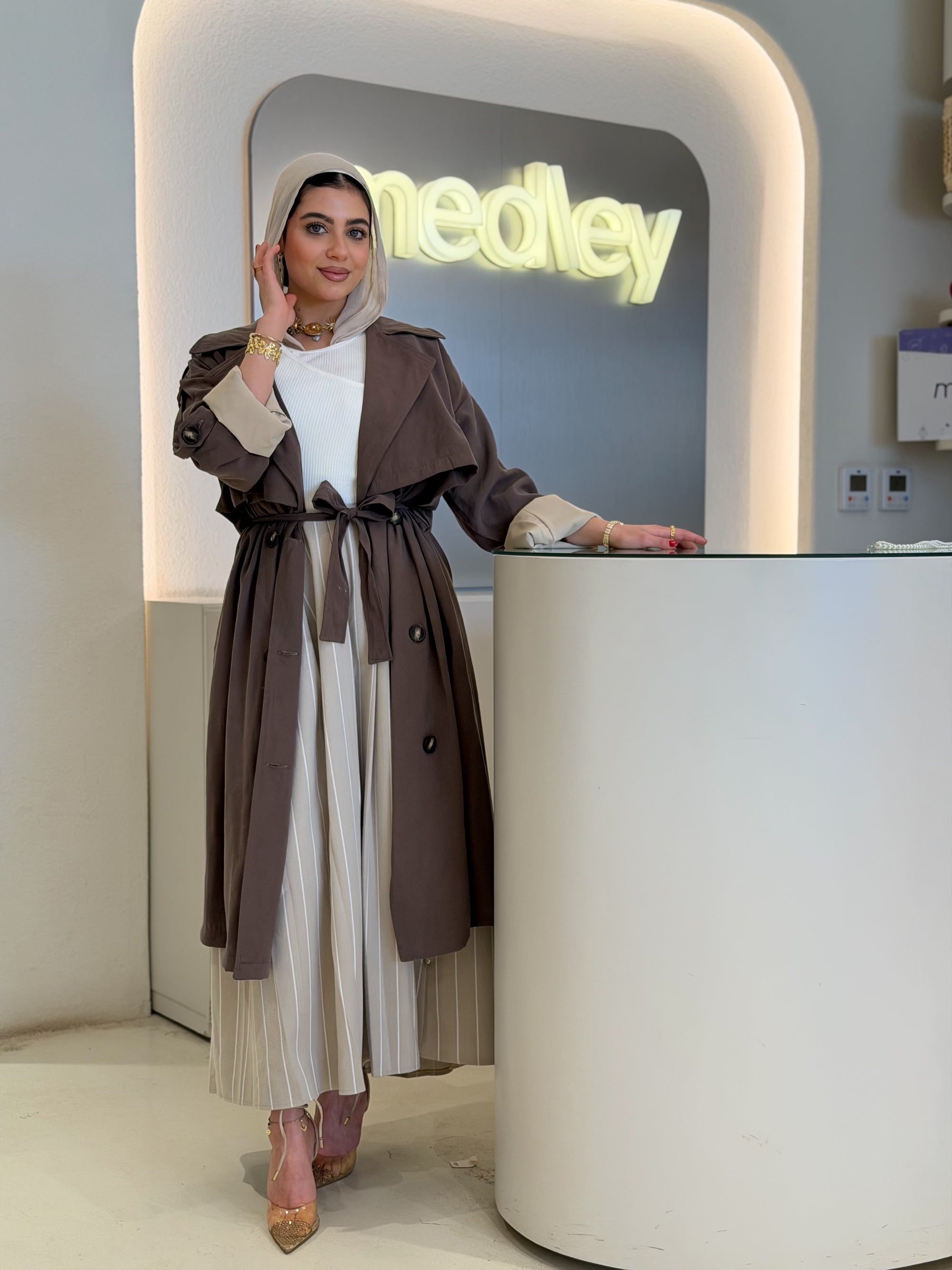 Nutella Soft Trench Coat