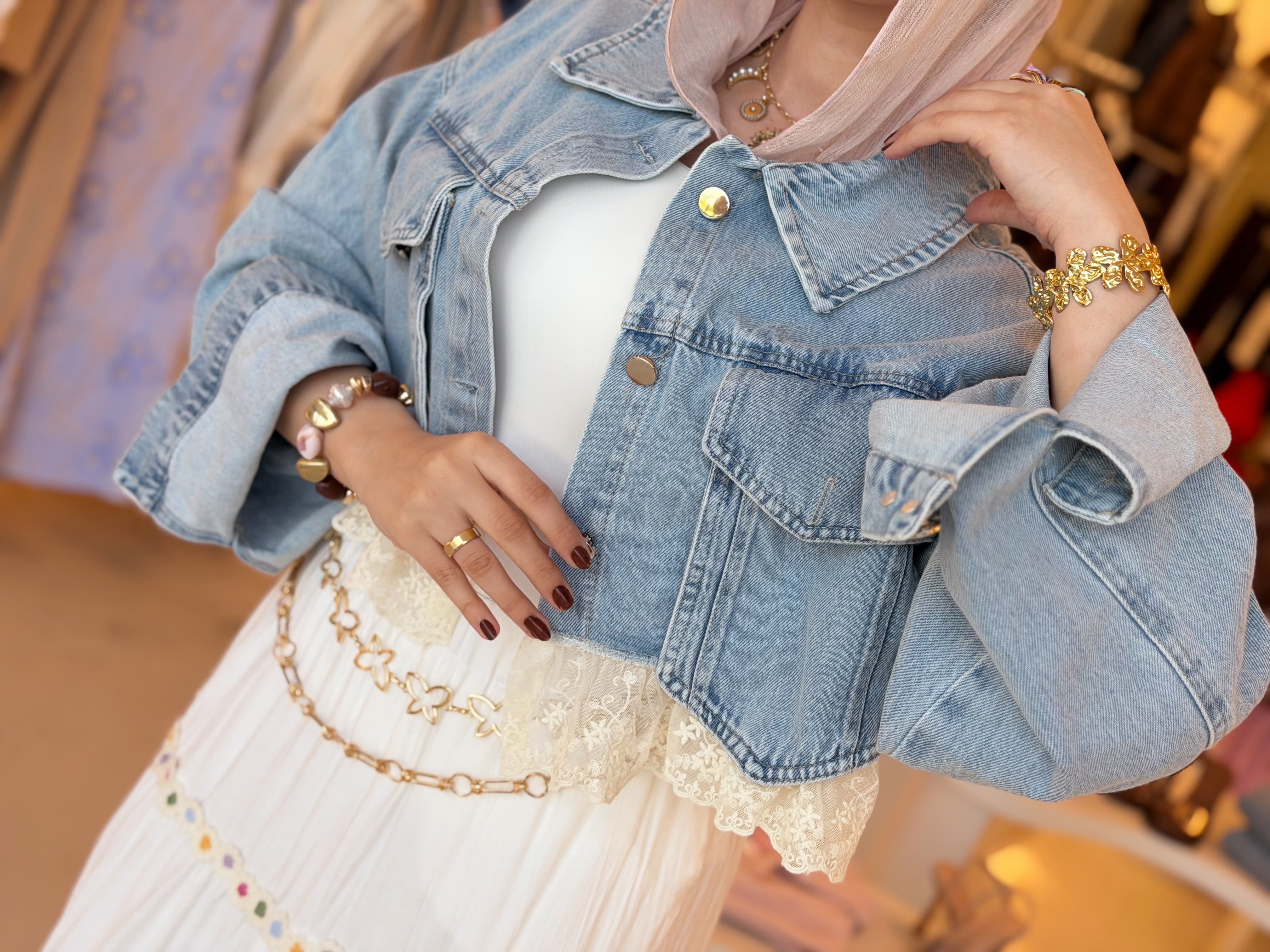 Daisy White Skirt