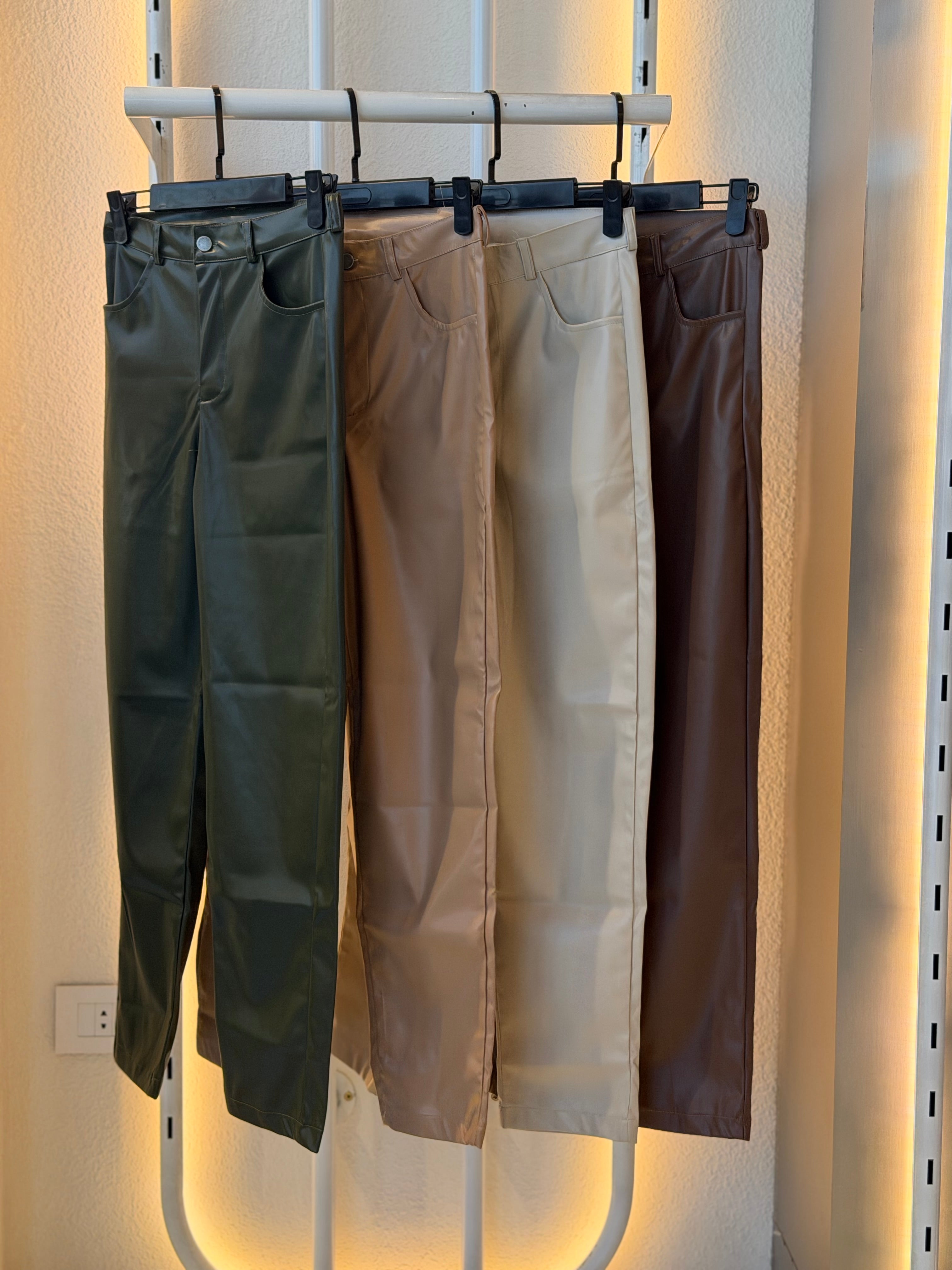 Leather pants