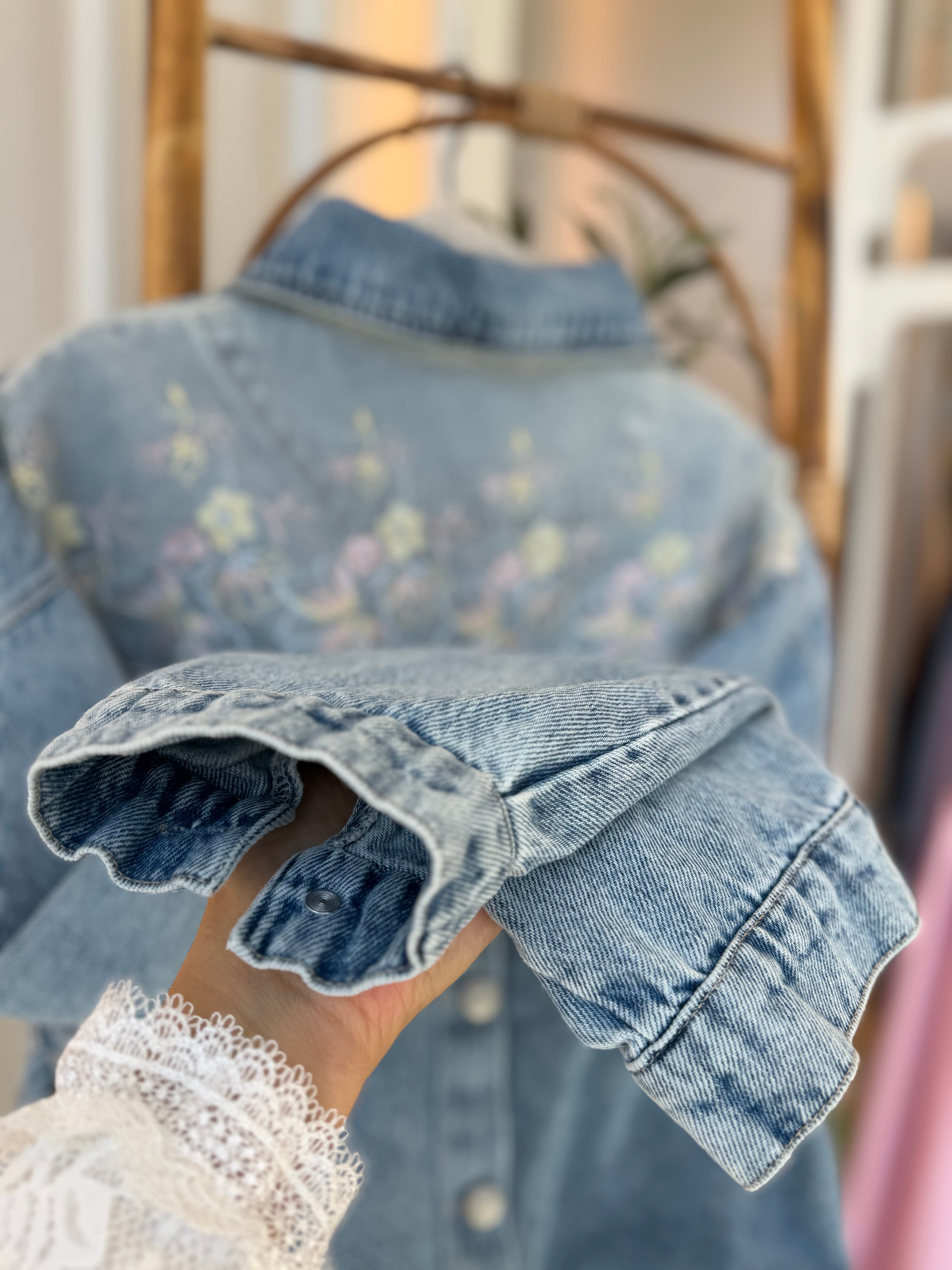 Wildflower Denim Jacket