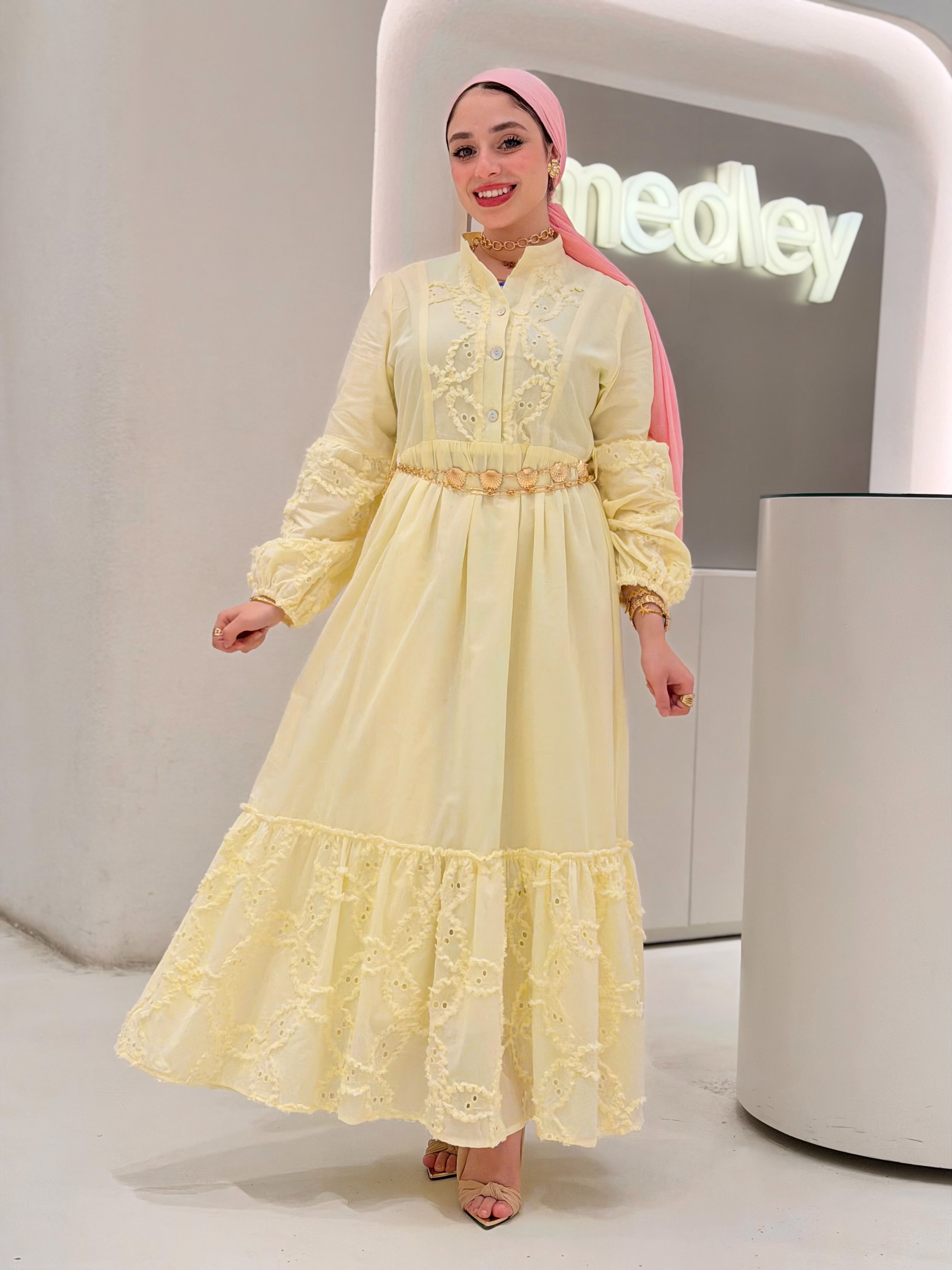 Rokama Yellow Dress