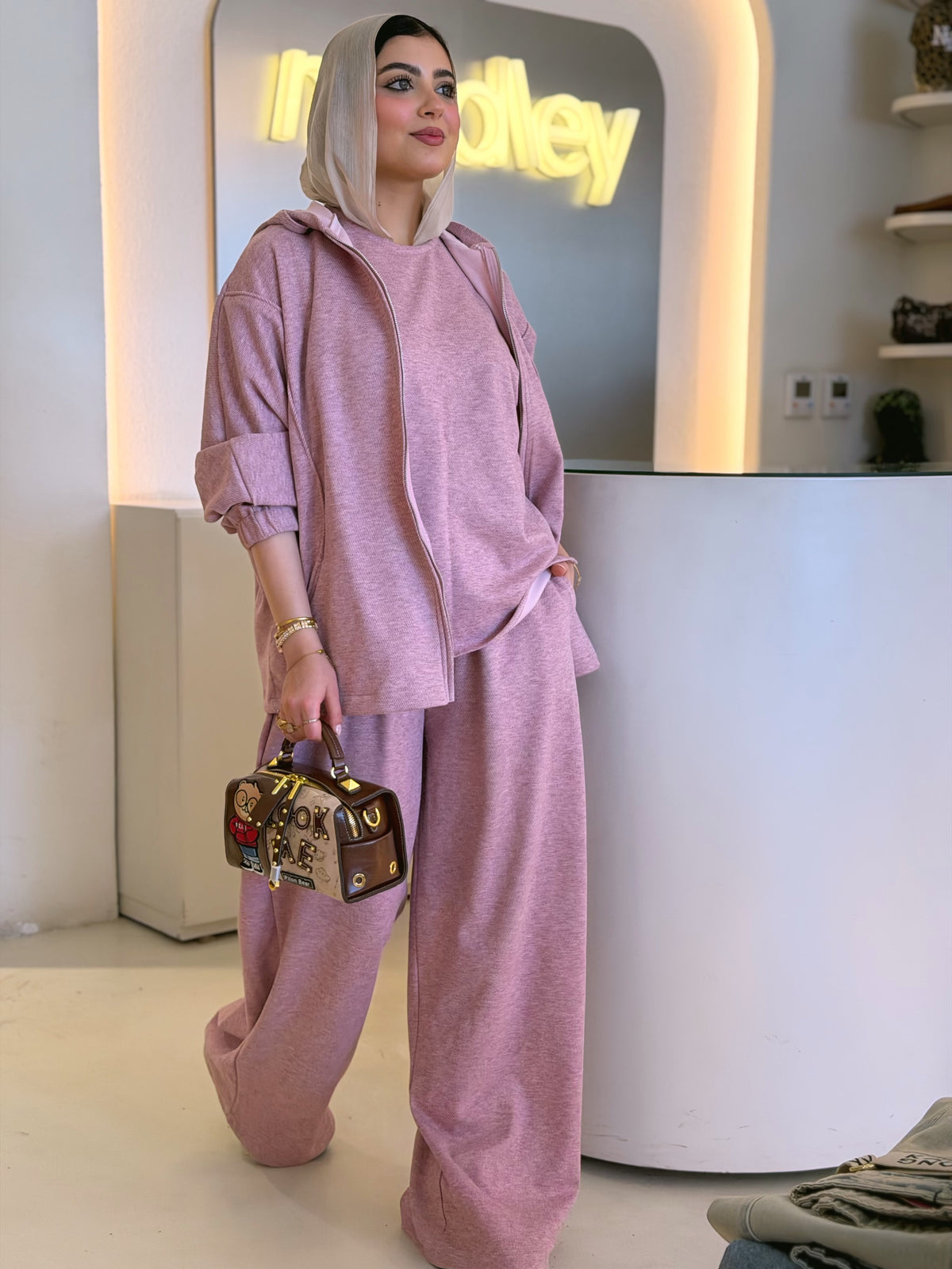 Comfy 3 pieces set (Cashmere)