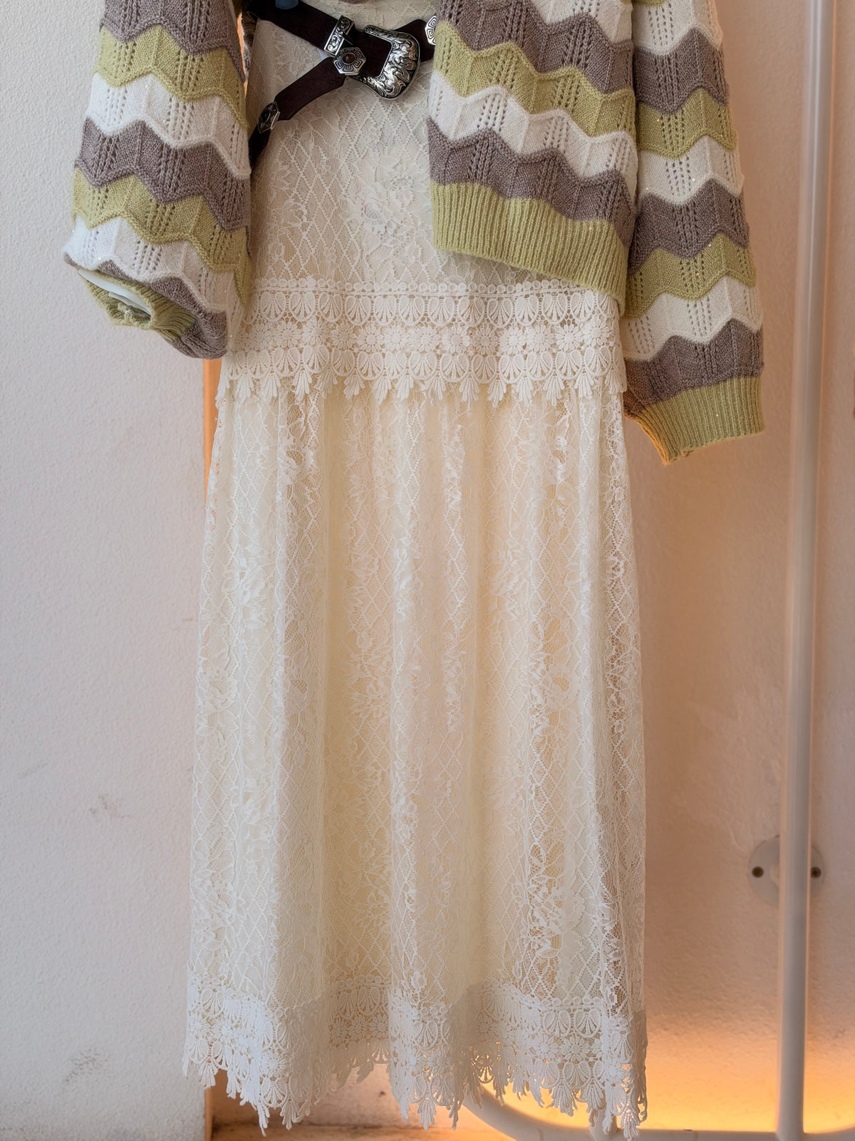Ivory lace skirt by Medley Fashion, photo 2