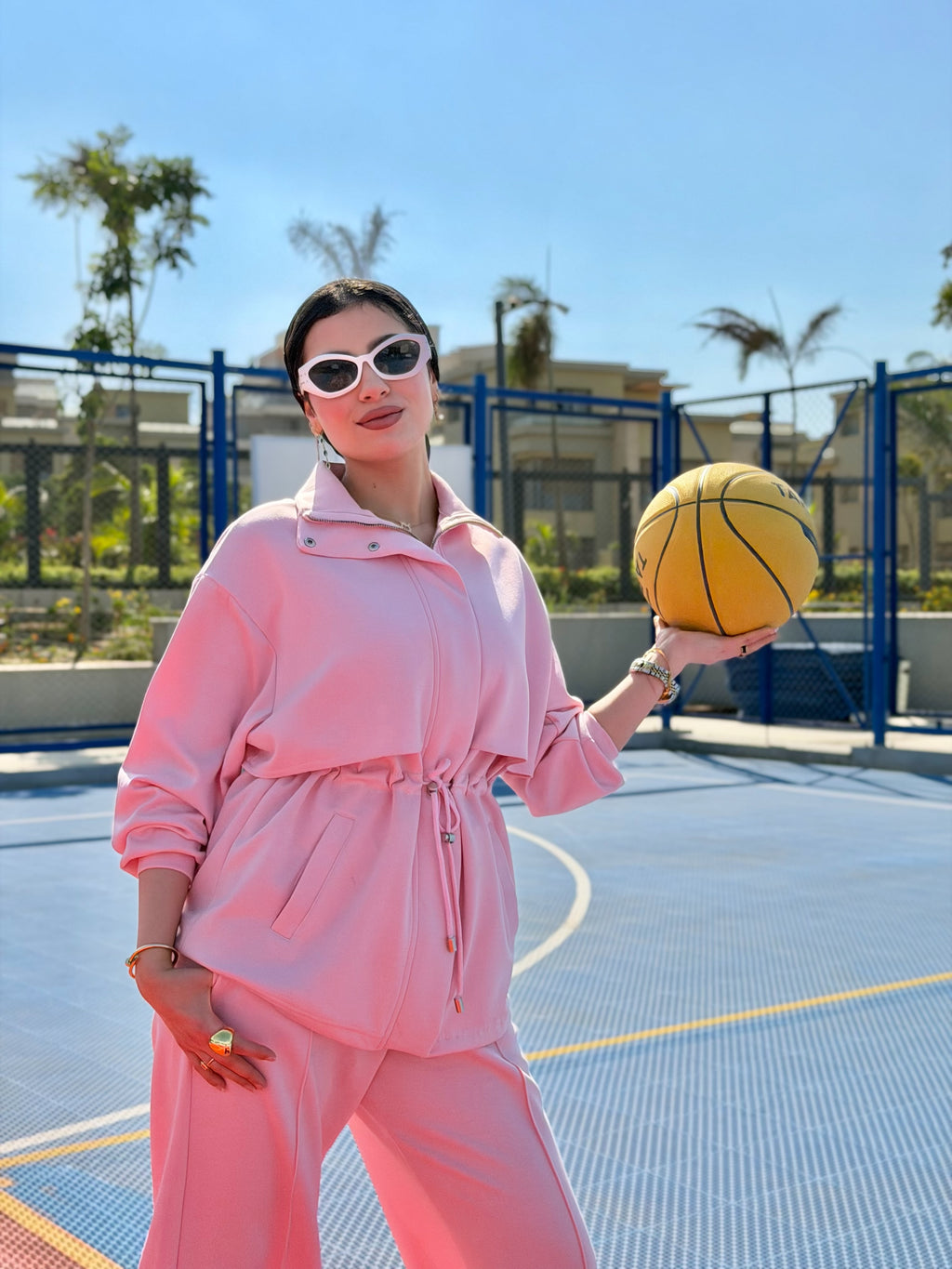 Oysho Set ( barbie pink )